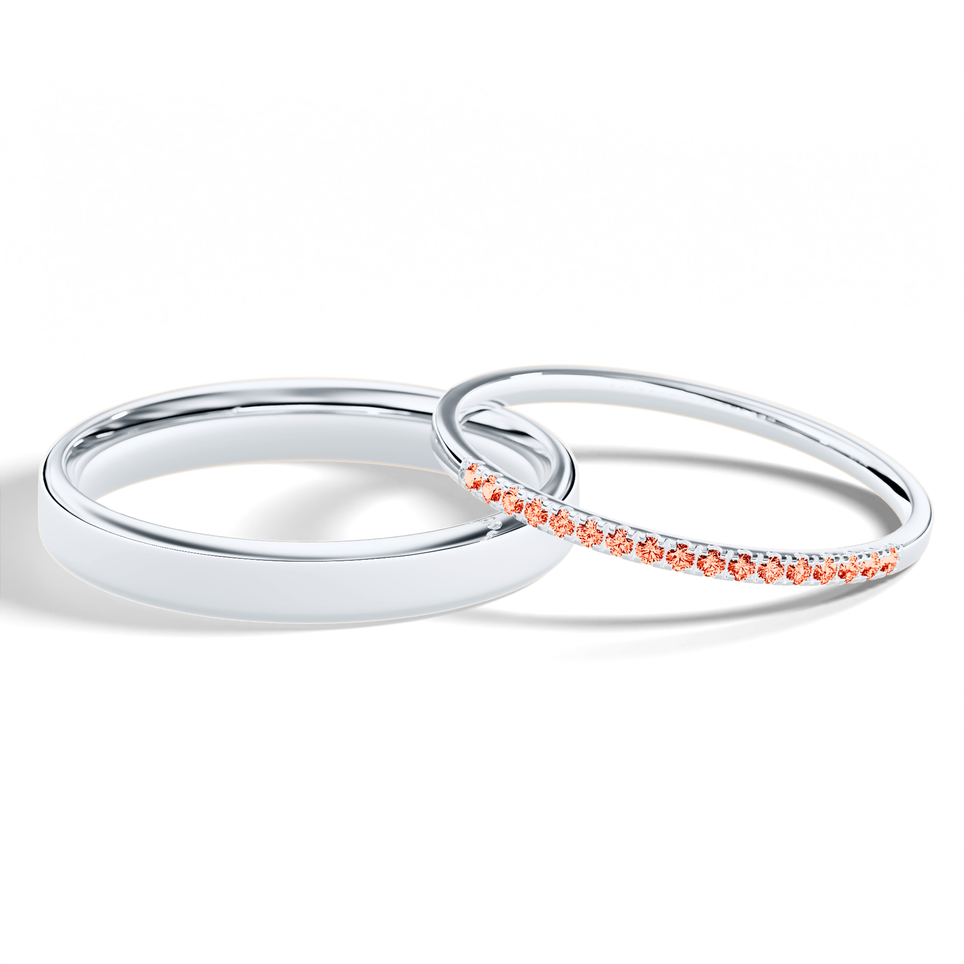 Dostawka rosie biale zloto diament lab czerwony 1mm 17szt 05