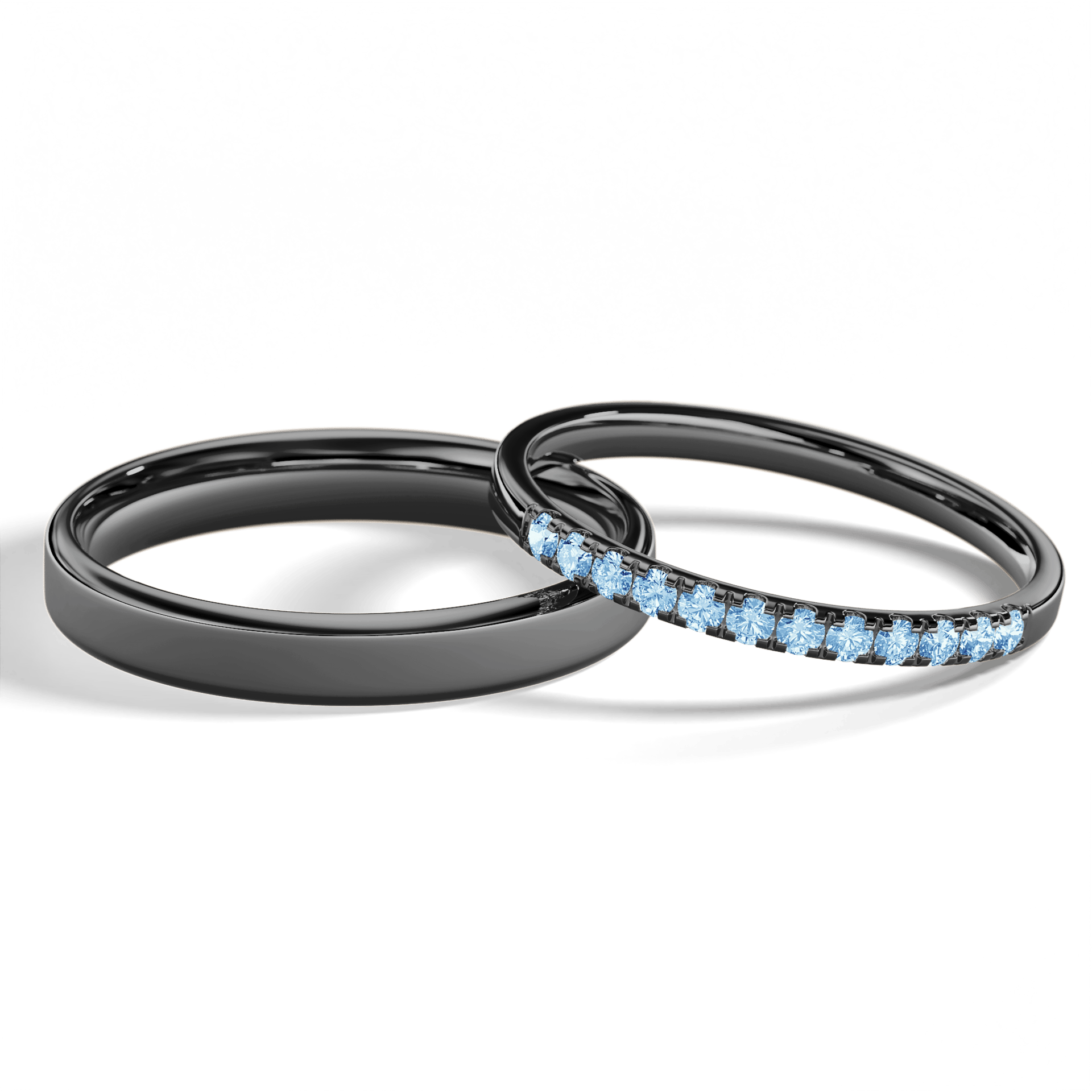 Dostawka rosie czarne zloto diament lab niebieski 1 5mm 12szt 05