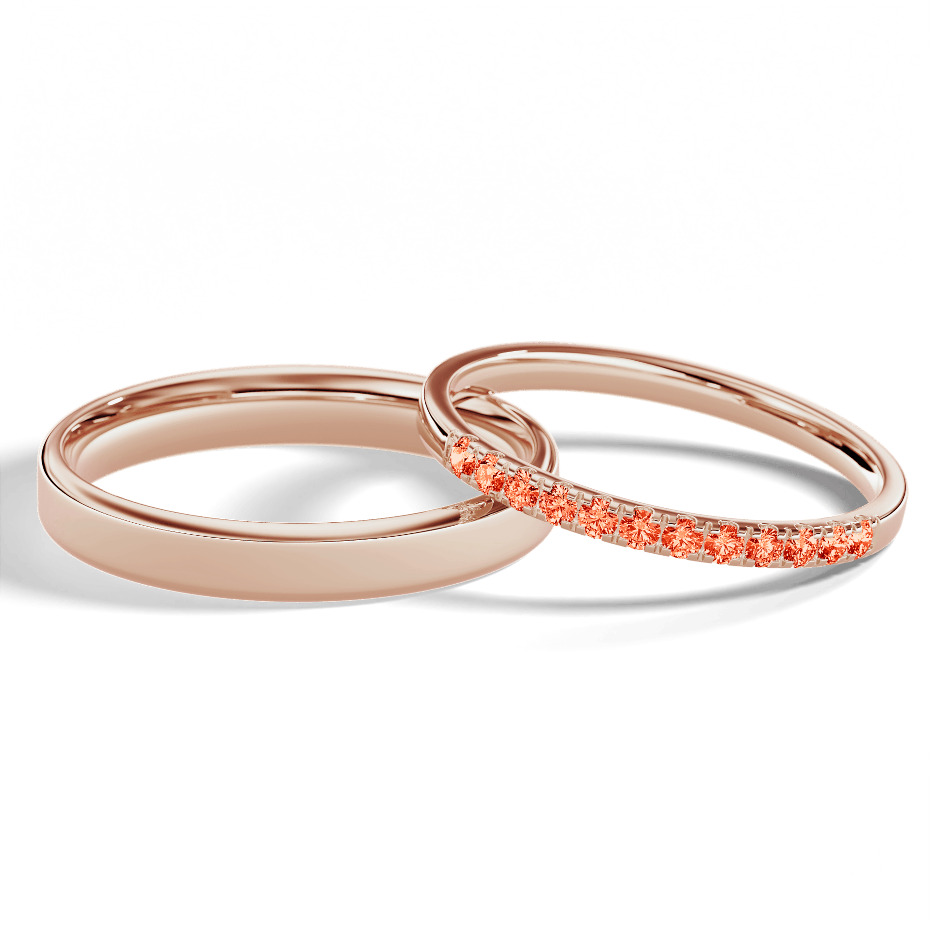 Dostawka rosie rozowe zloto diament lab czerwony 1 5mm 12szt 05