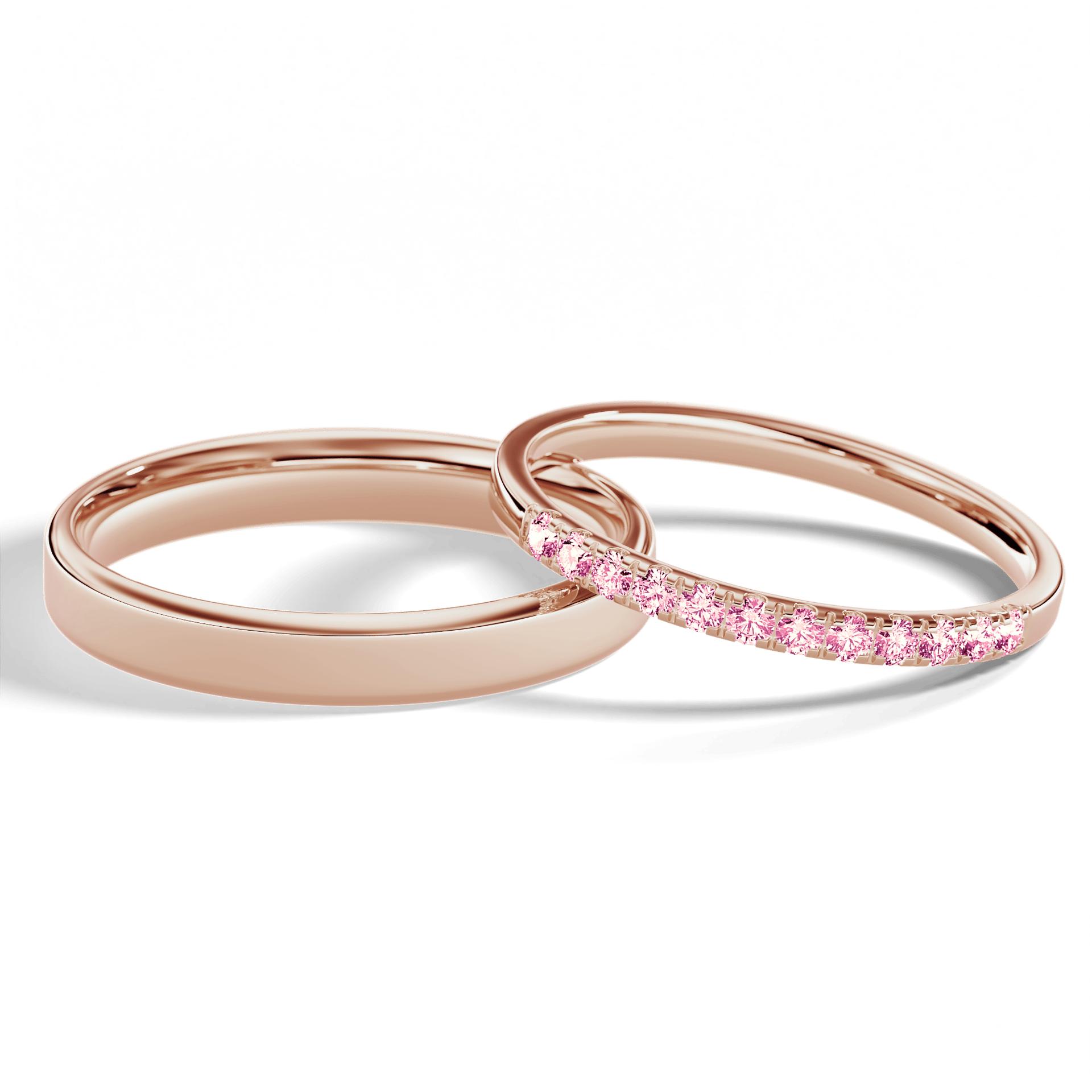 Dostawka rosie rozowe zloto diament lab rozowy 1 5mm 12szt 05