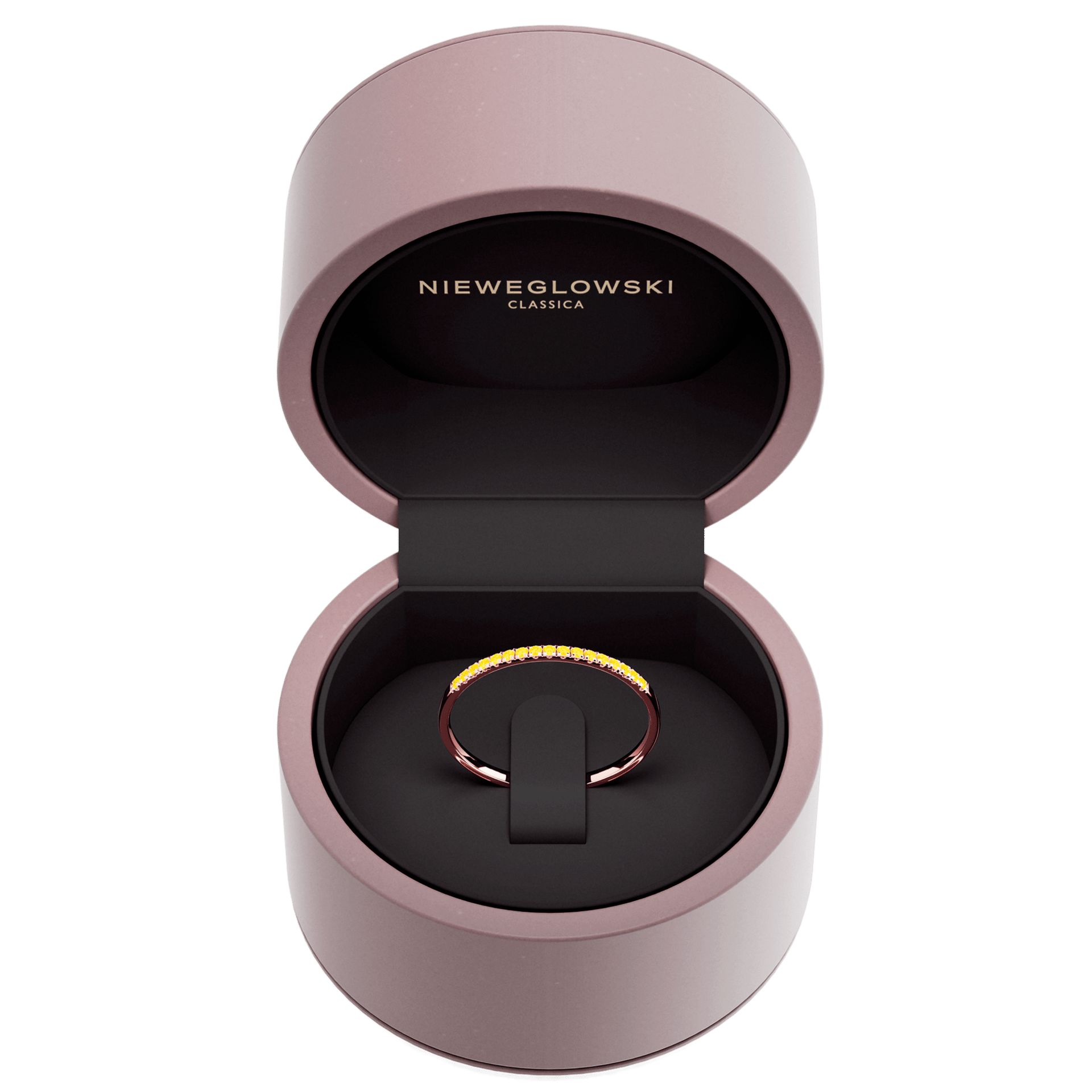 Dostawka rosie rozowe zloto diament lab zolty 1mm 17szt 04