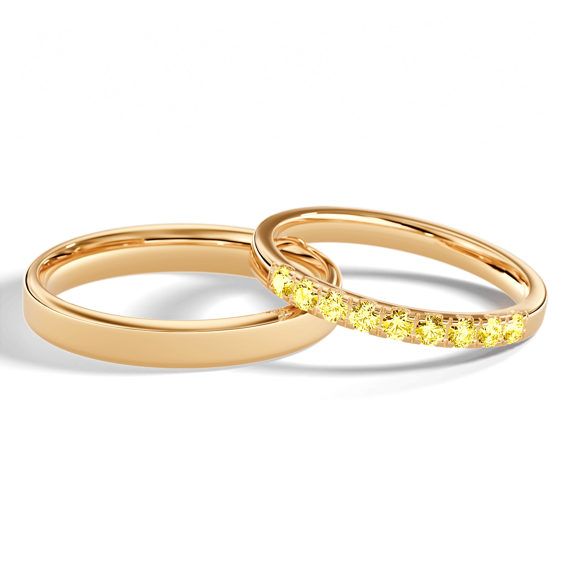 Dostawka rosie zolte zloto diament lab zolty 2mm 9szt 05