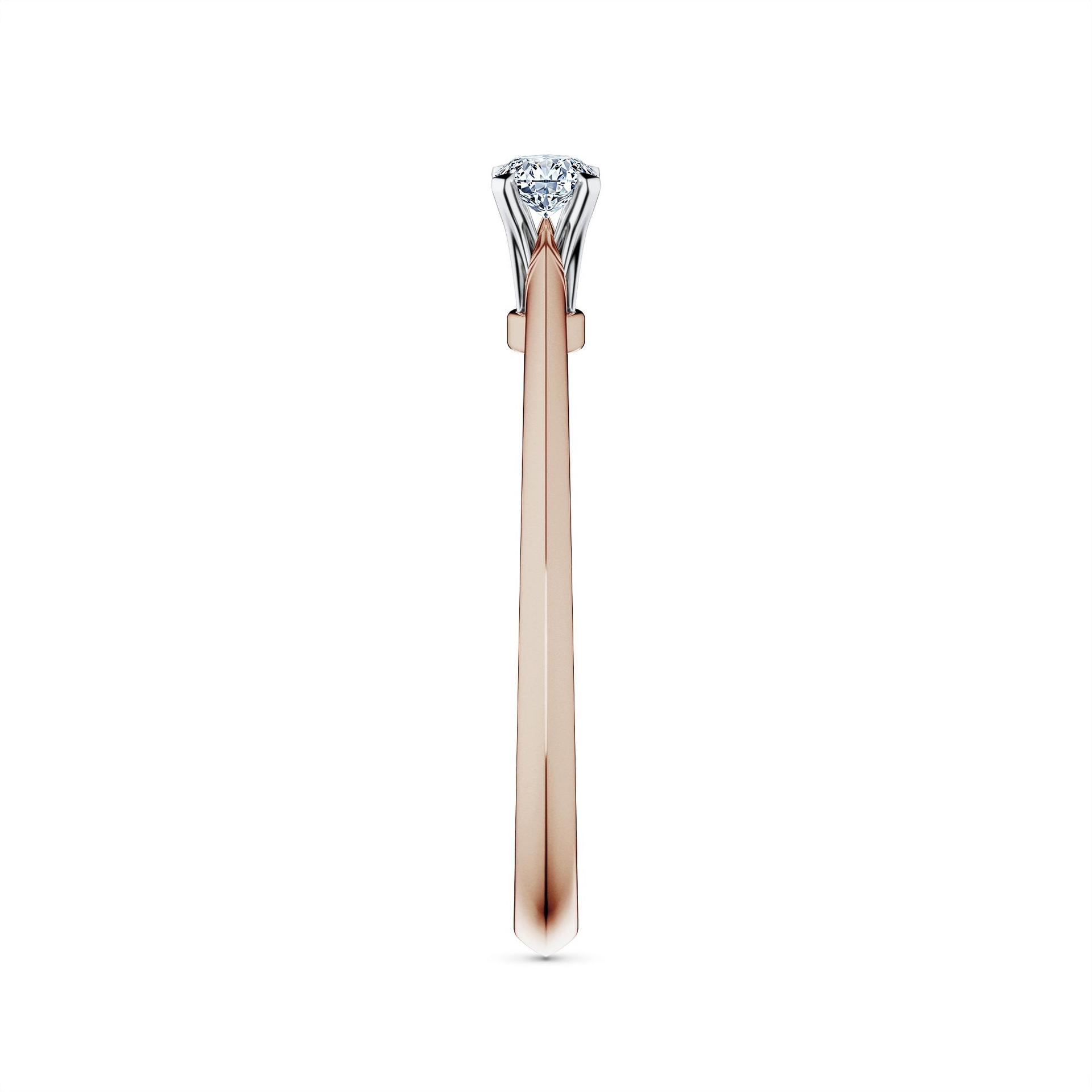 Pierscionek zareczynowy my angel rozowe zloto diament lab 0 10ct 4