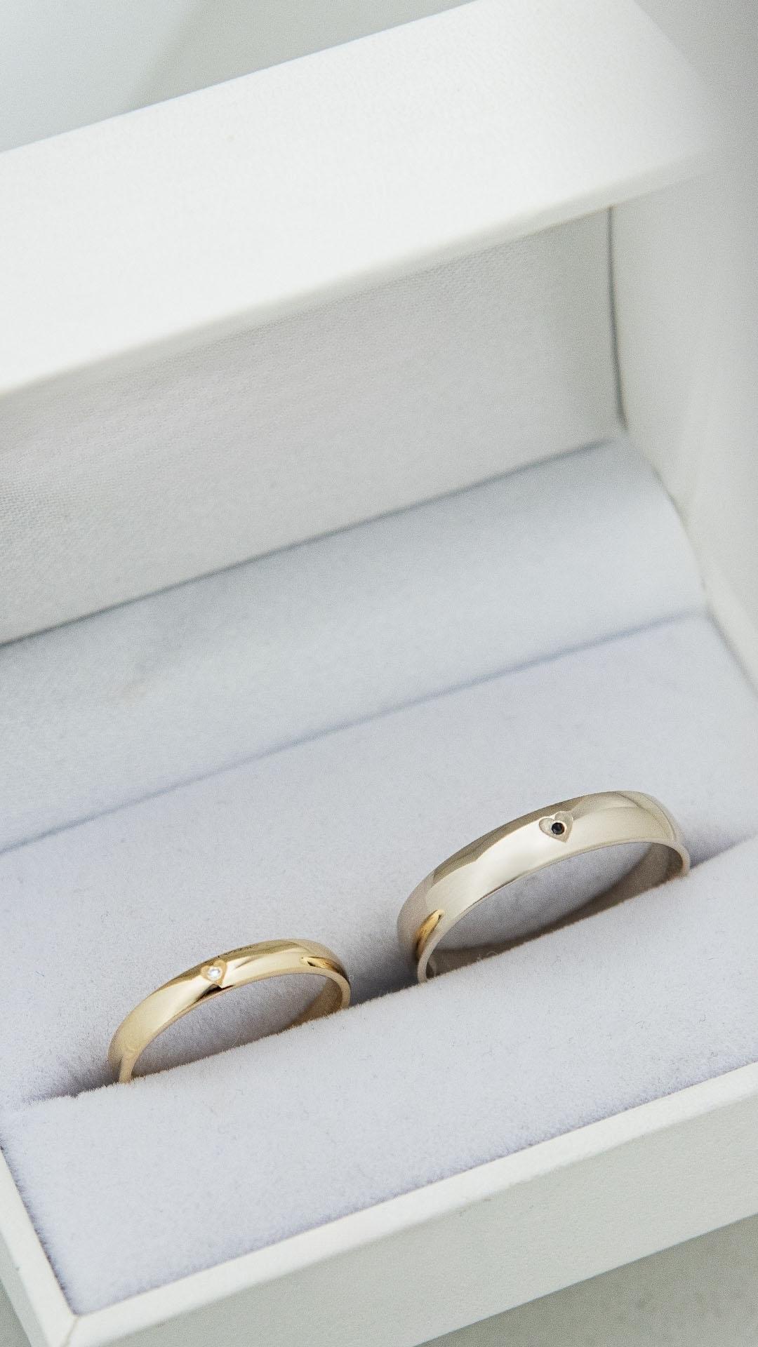 Obraczka slubna regular 4 mm z bialego zlota 07