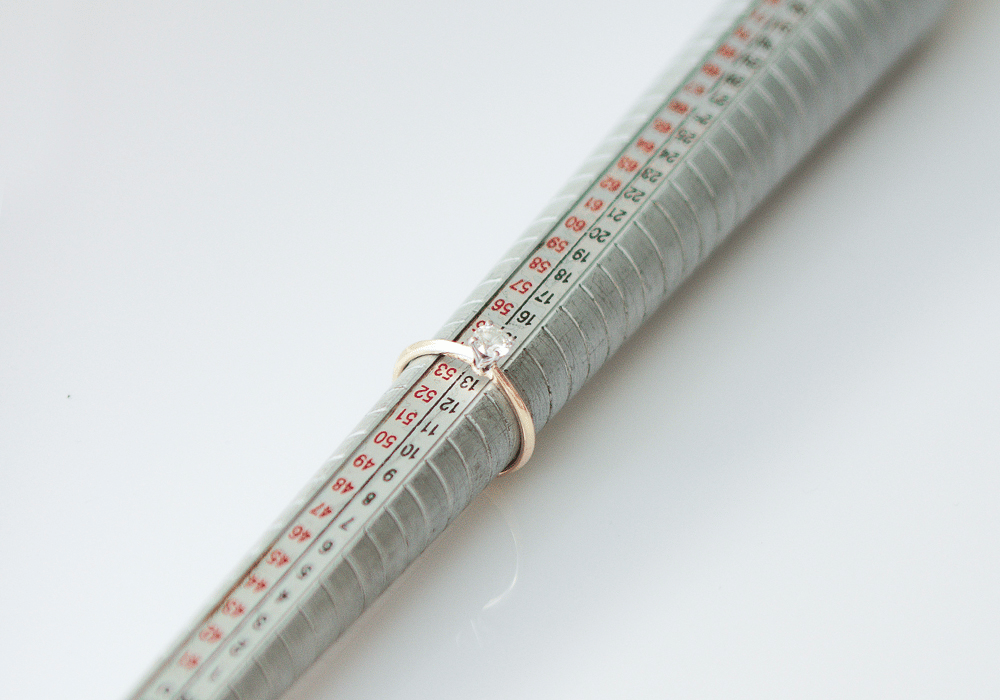 Jak zmierzyć rozmiar pierścionka