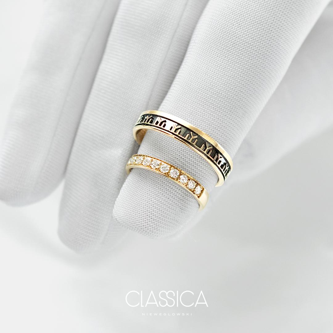 obrączki ślubne na zamówienie