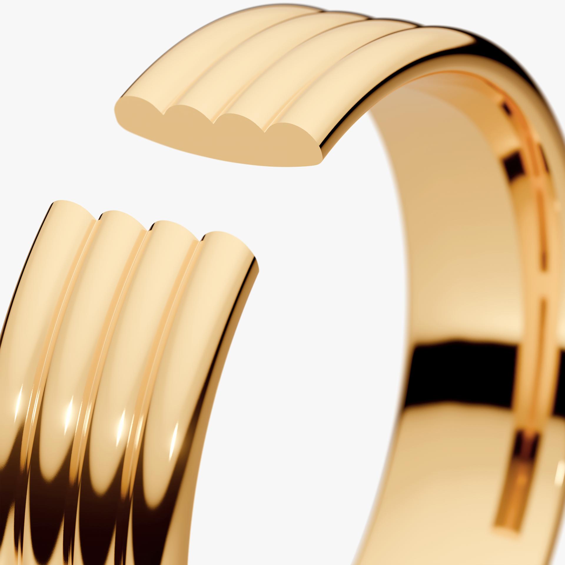 Obraczki slubne modern four 5 mm z zoltego zlota 05
