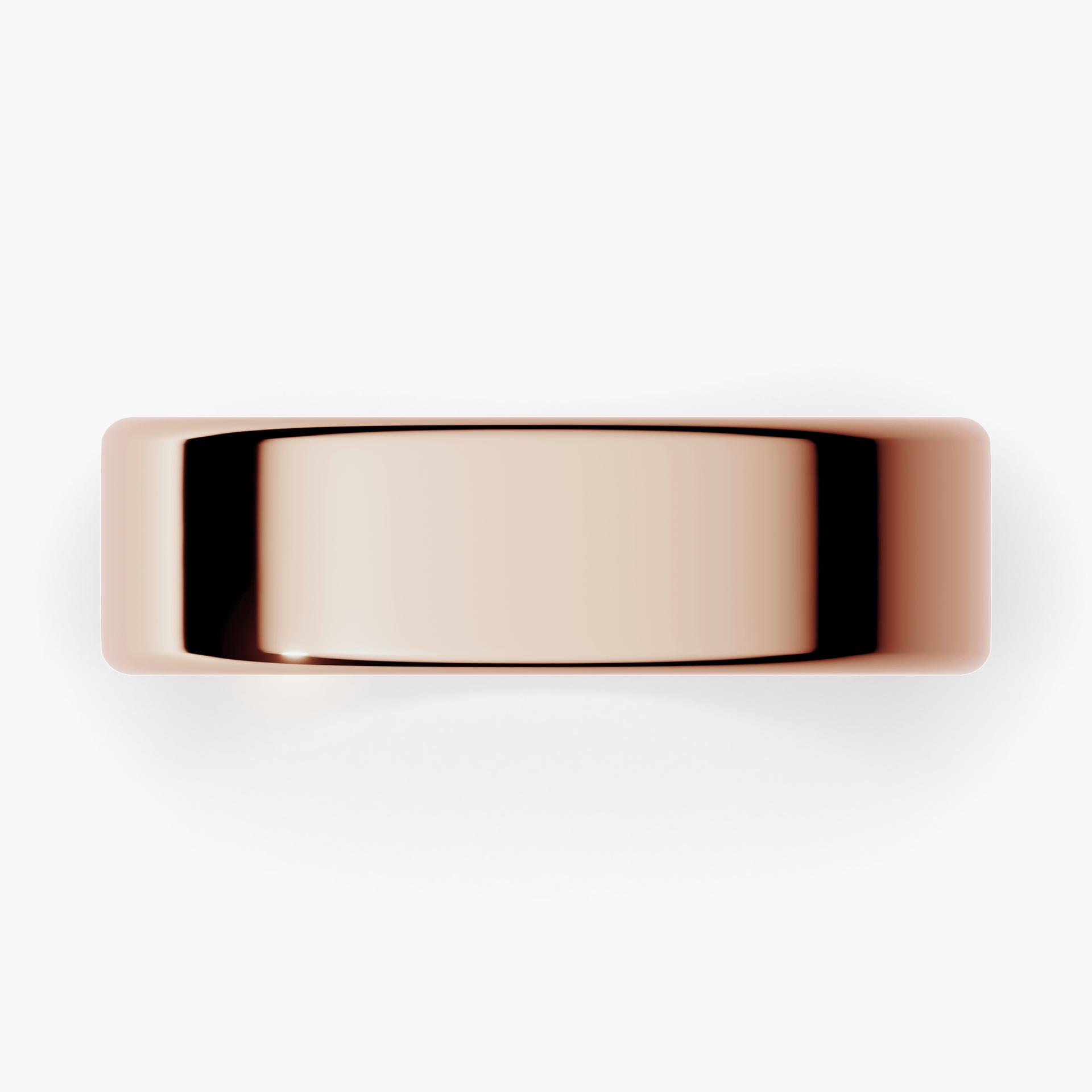 Obraczki slubne polokragle urban 5 5 mm z rozowego zlota 04