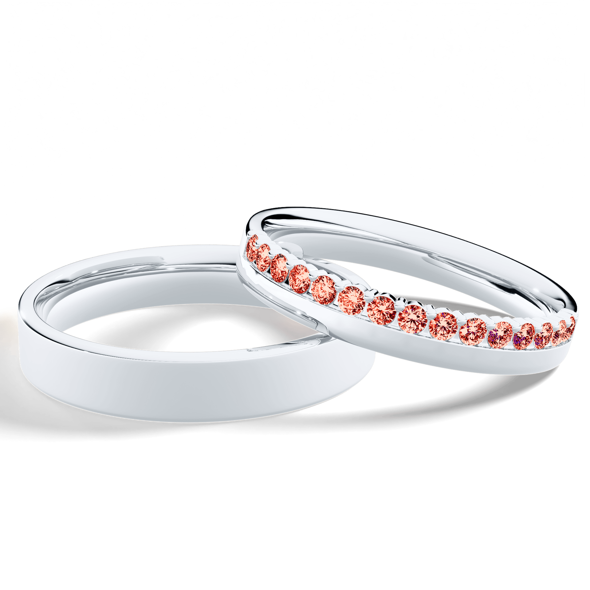 Dostawka daisy biale zloto diament lab czerwony 15szt 04