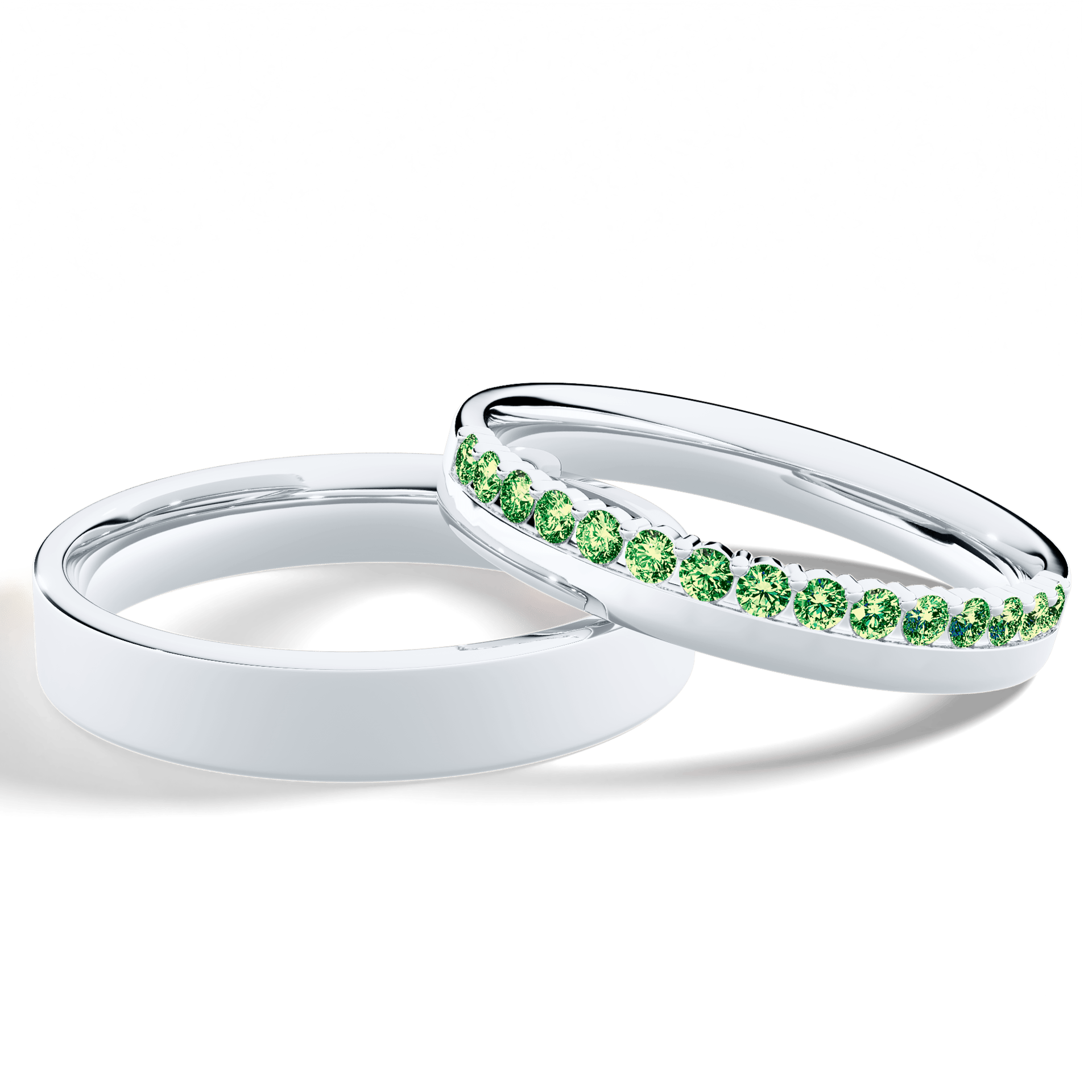 Dostawka daisy biale zloto diament lab zielony ciemny 15szt 04