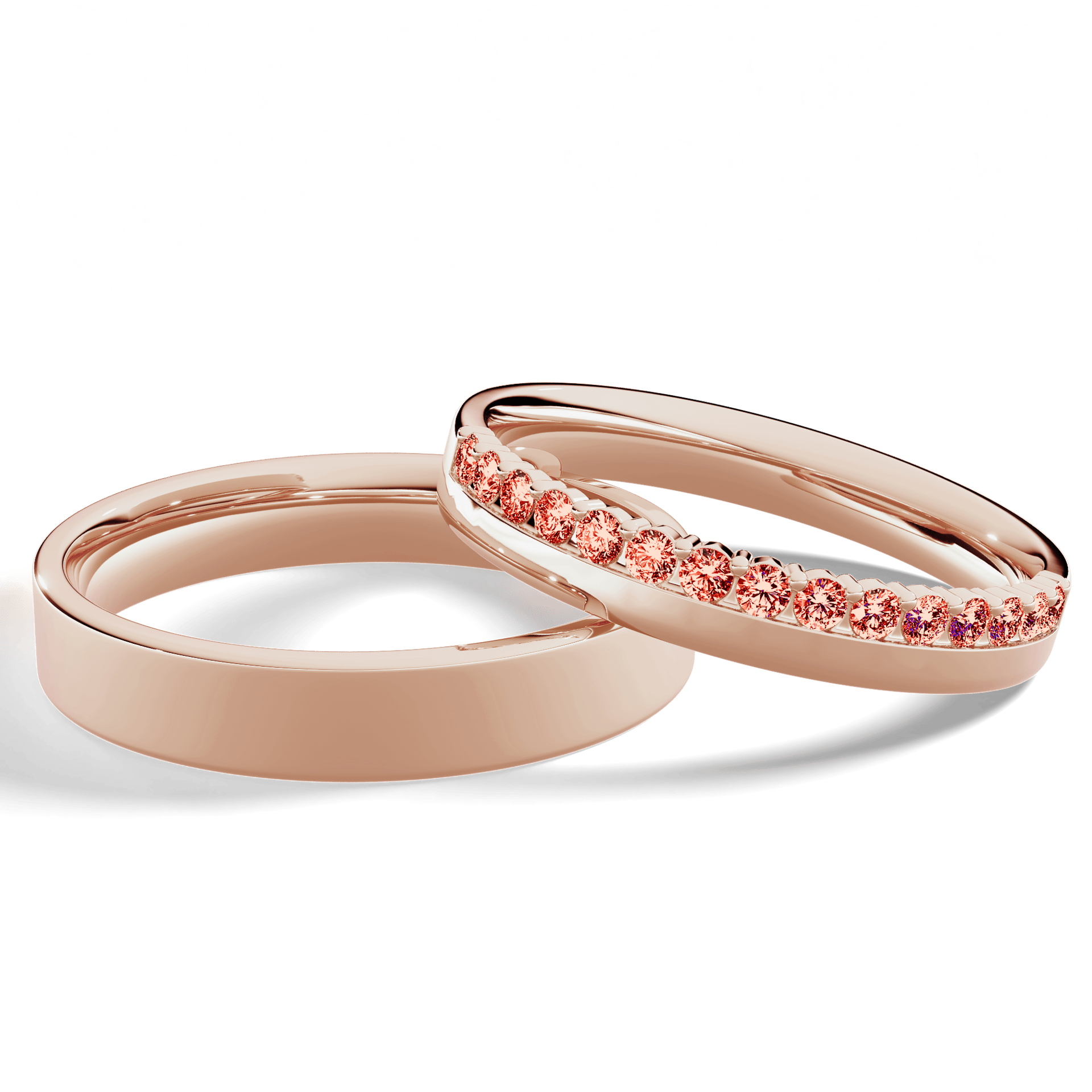 Dostawka daisy rozowe zloto diament lab czerwony 15szt 04