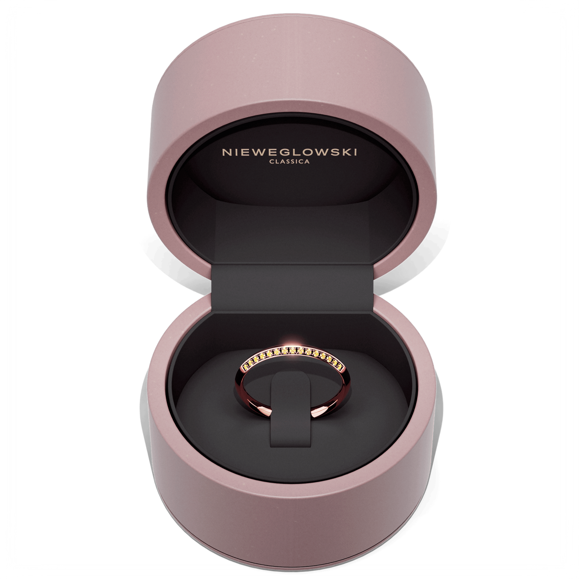 Dostawka angel rozowe zloto diament lab zolty 15szt 05