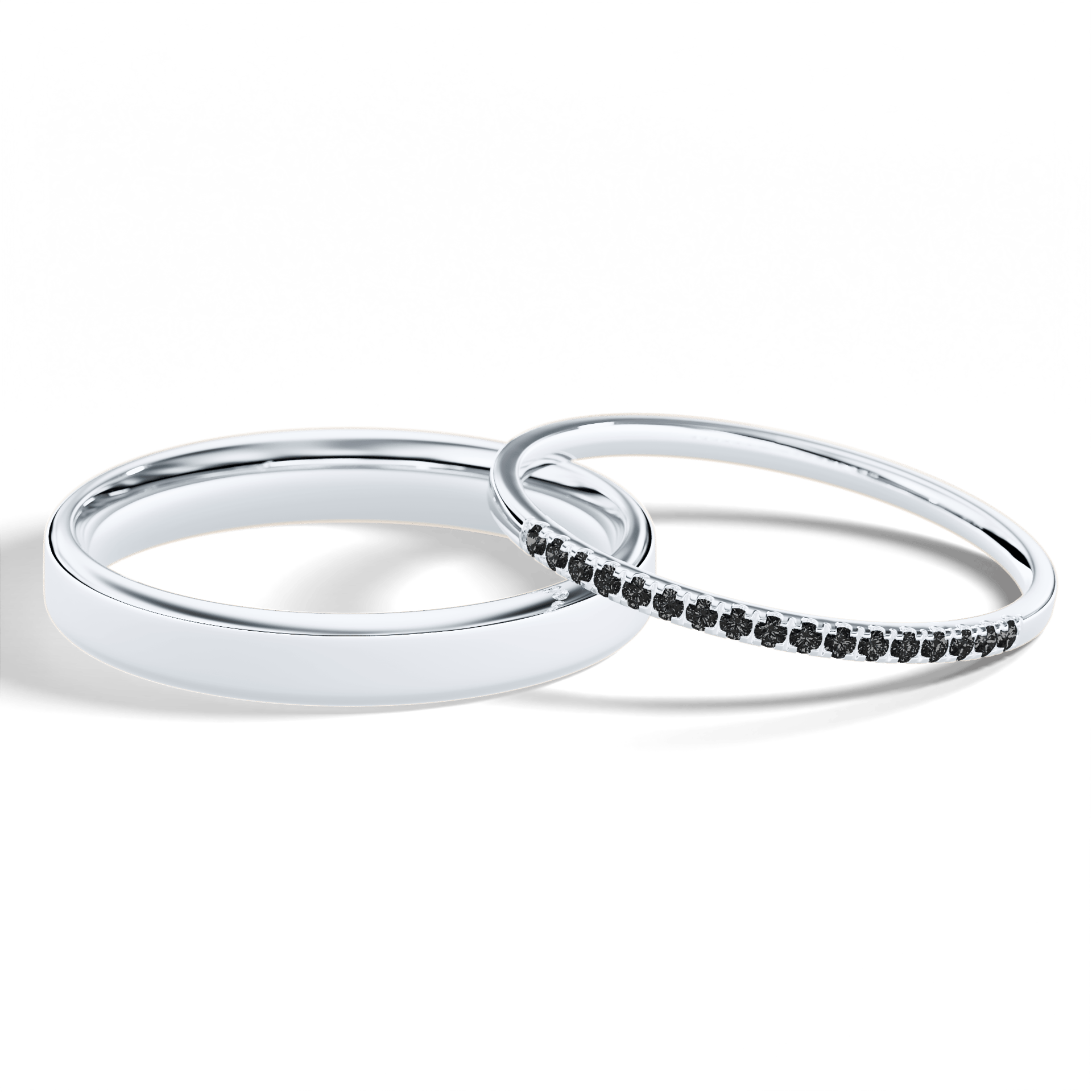 Dostawka rosie biale zloto diament lab czarny 1mm 17szt 05