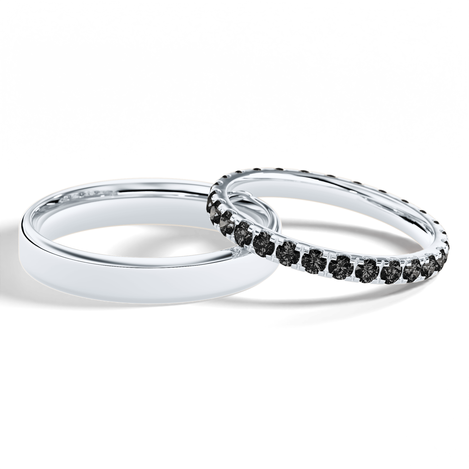 Dostawka rosie biale zloto diament lab czarny 2mm 27szt 05