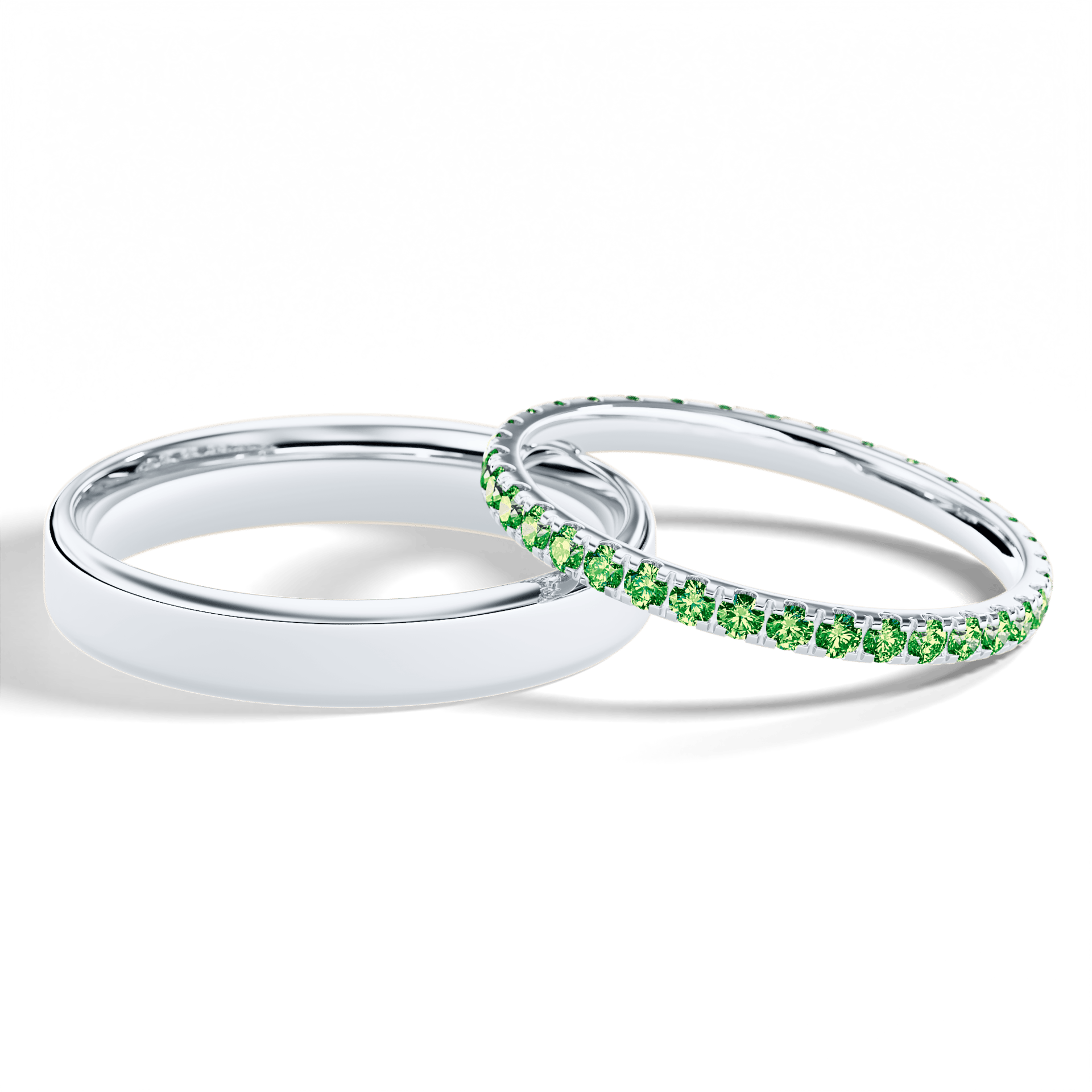 Dostawka rosie biale zloto diament lab zielony ciemny 1 5mm 35szt 05