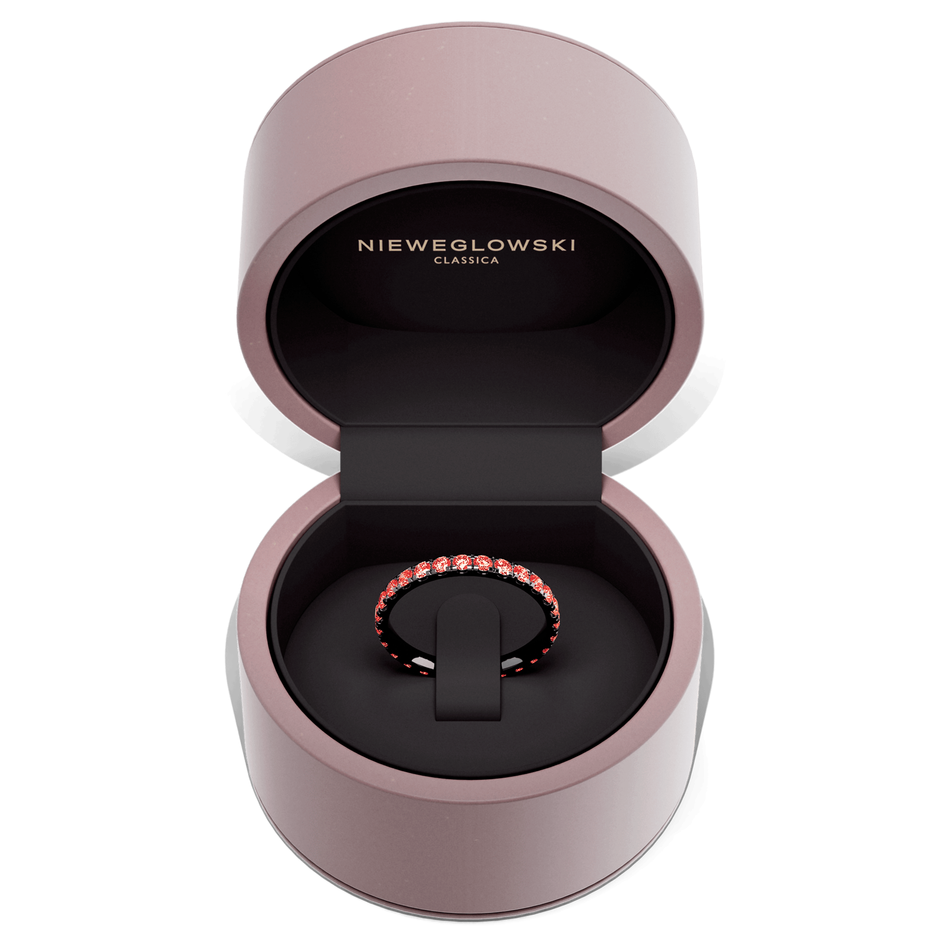 Dostawka rosie czarne zloto diament lab czerwony 2mm 27szt 04