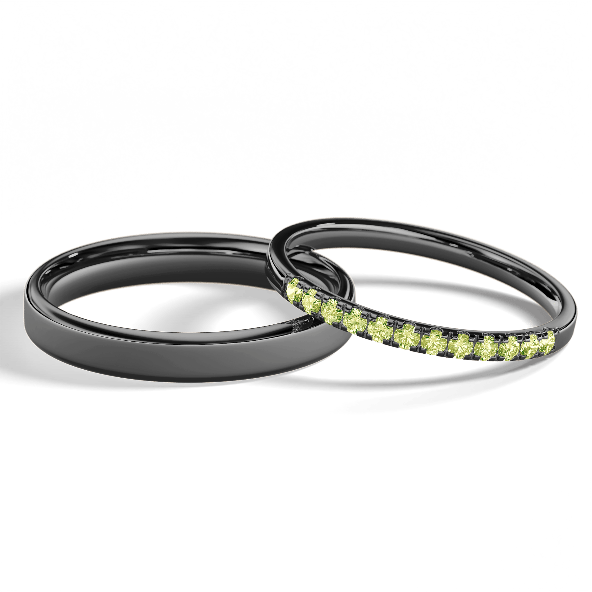 Dostawka rosie czarne zloto diament lab zielony 1 5mm 12szt 05