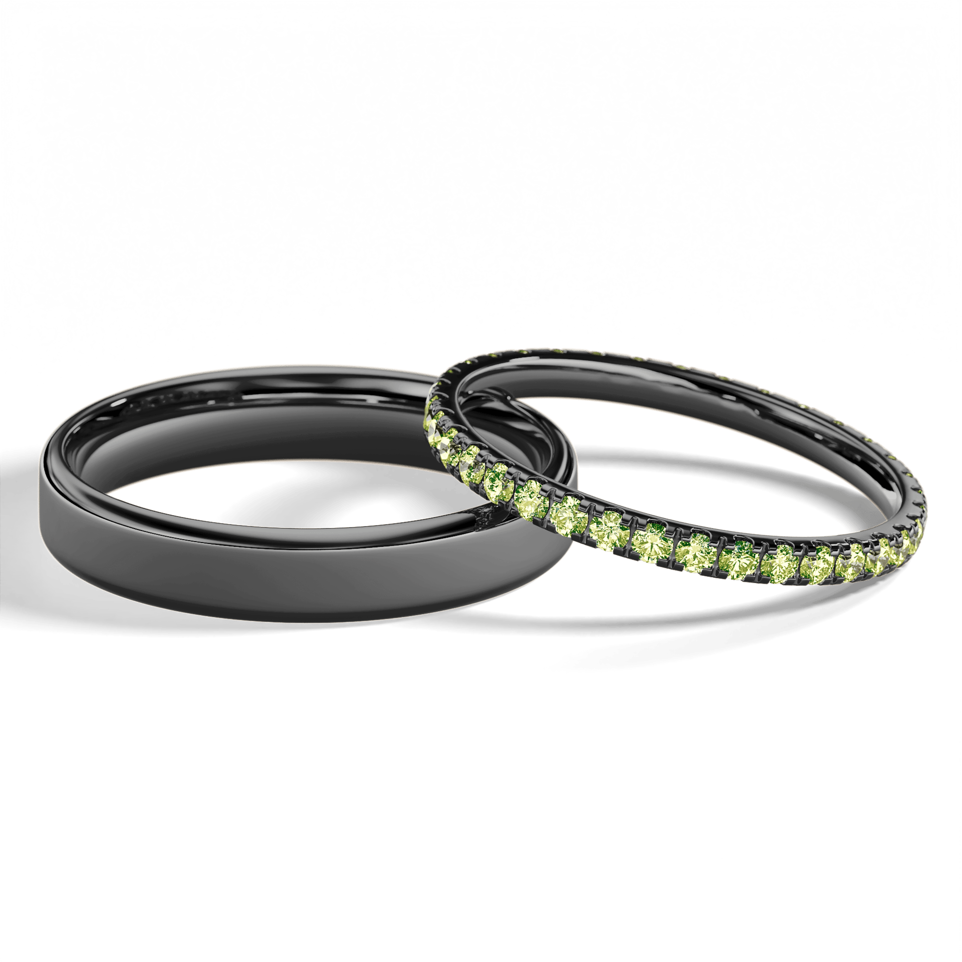 Dostawka rosie czarne zloto diament lab zielony jasny 1 5mm 35szt 05