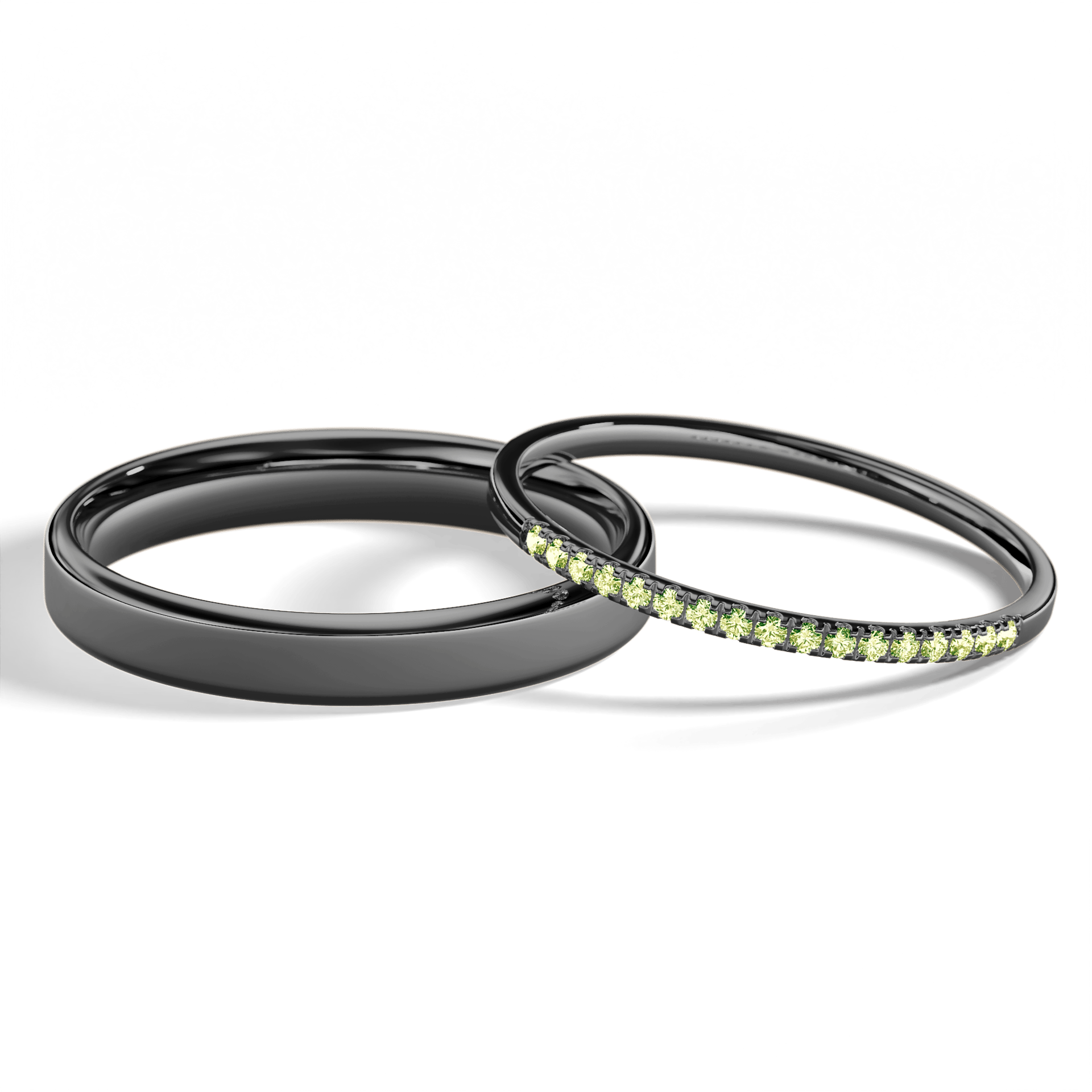 Dostawka rosie czarne zloto diament lab zielony jasny 1mm 17szt 05