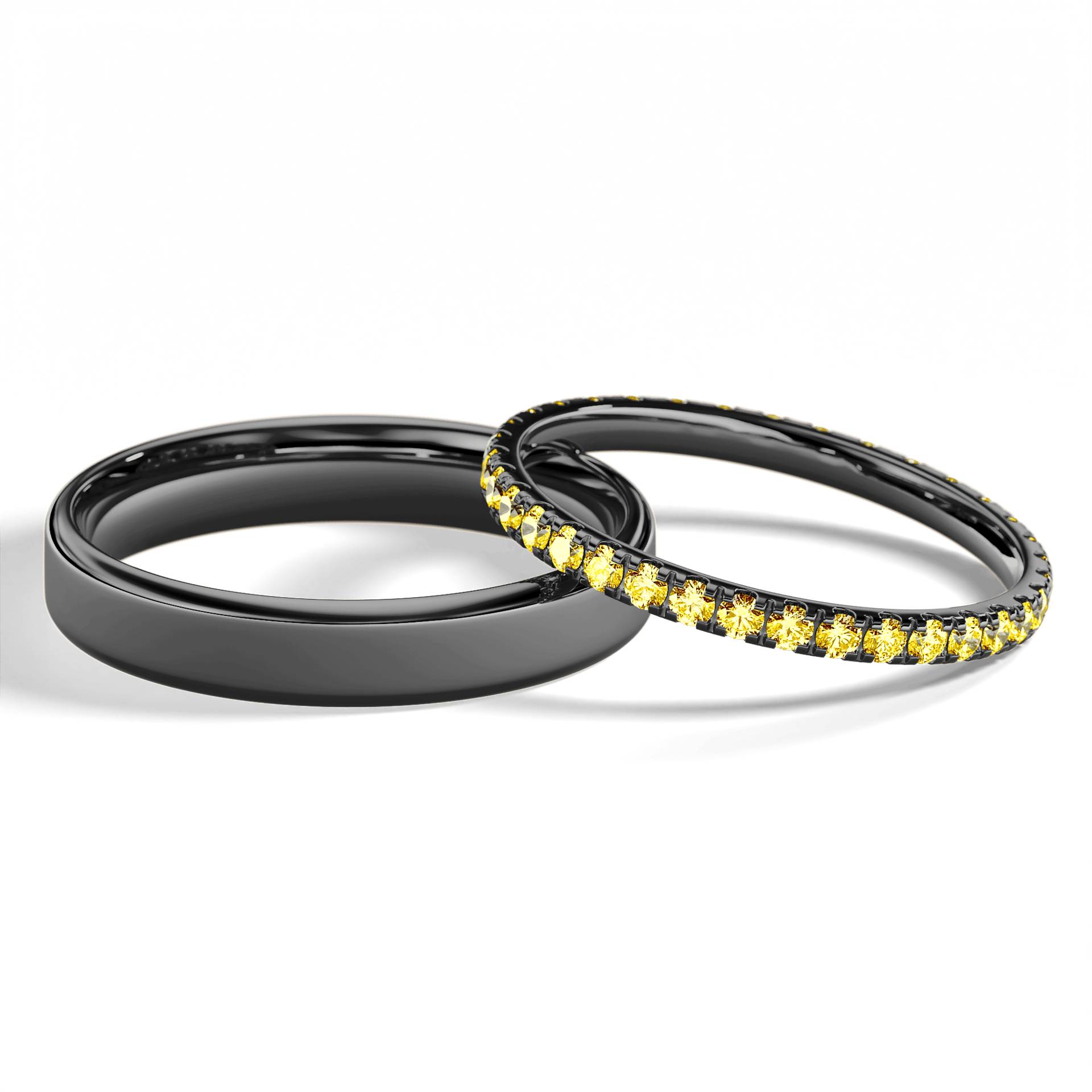 Dostawka rosie czarne zloto diament lab zolty 1 5mm 35szt 05