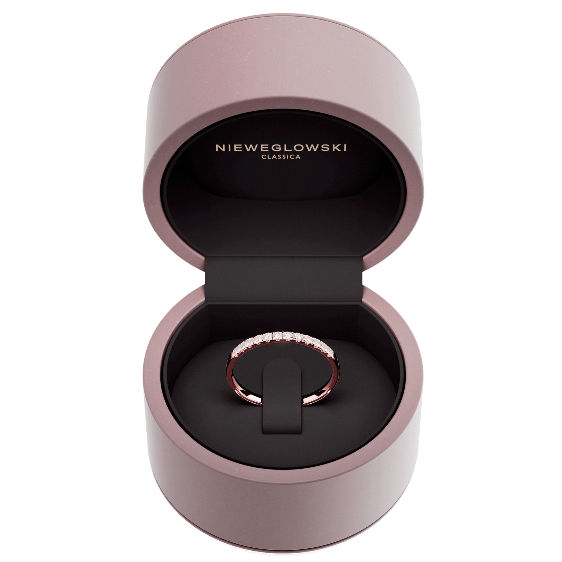 Dostawka rosie rozowe zloto diament 1 5mm 12szt 04