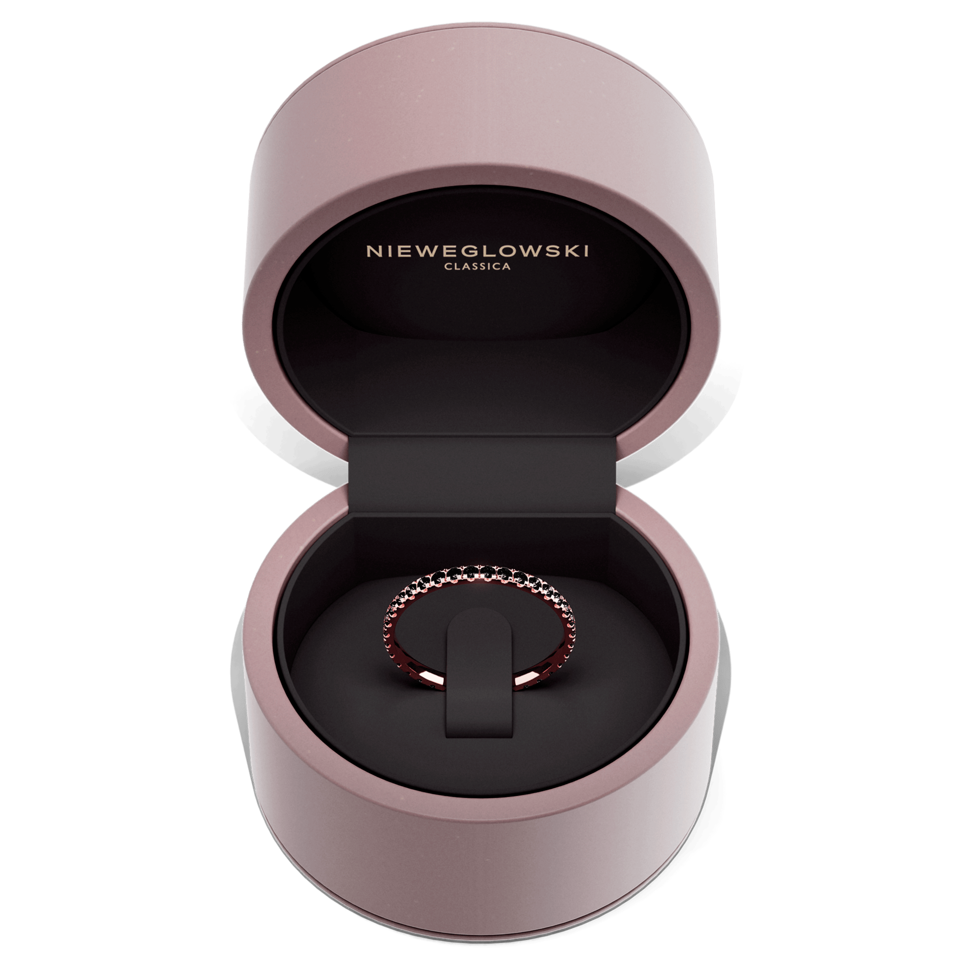 Dostawka rosie rozowe zloto diament lab czarny 1 5mm 35szt 04