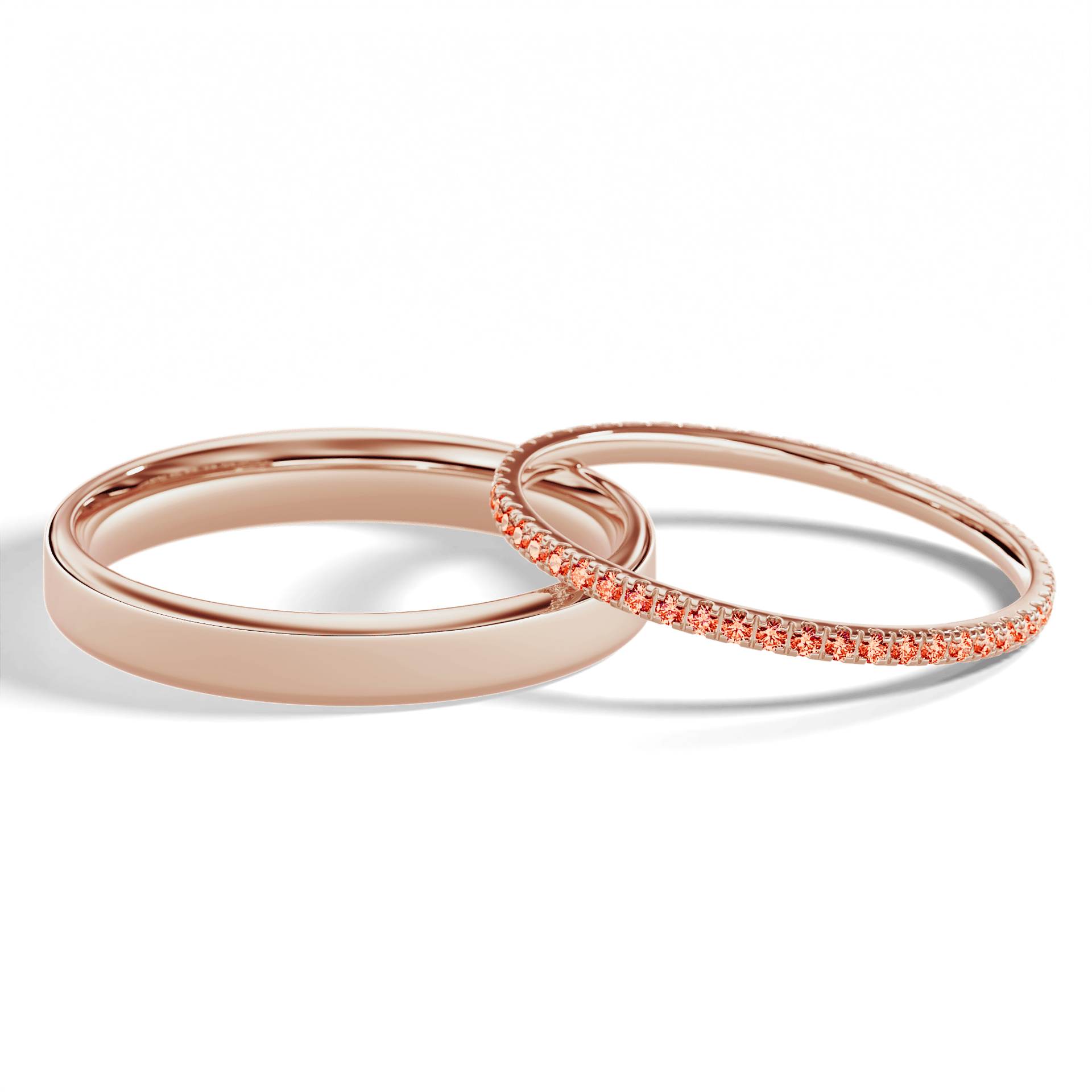 Dostawka rosie rozowe zloto diament lab czerwony 1mm 50szt 05