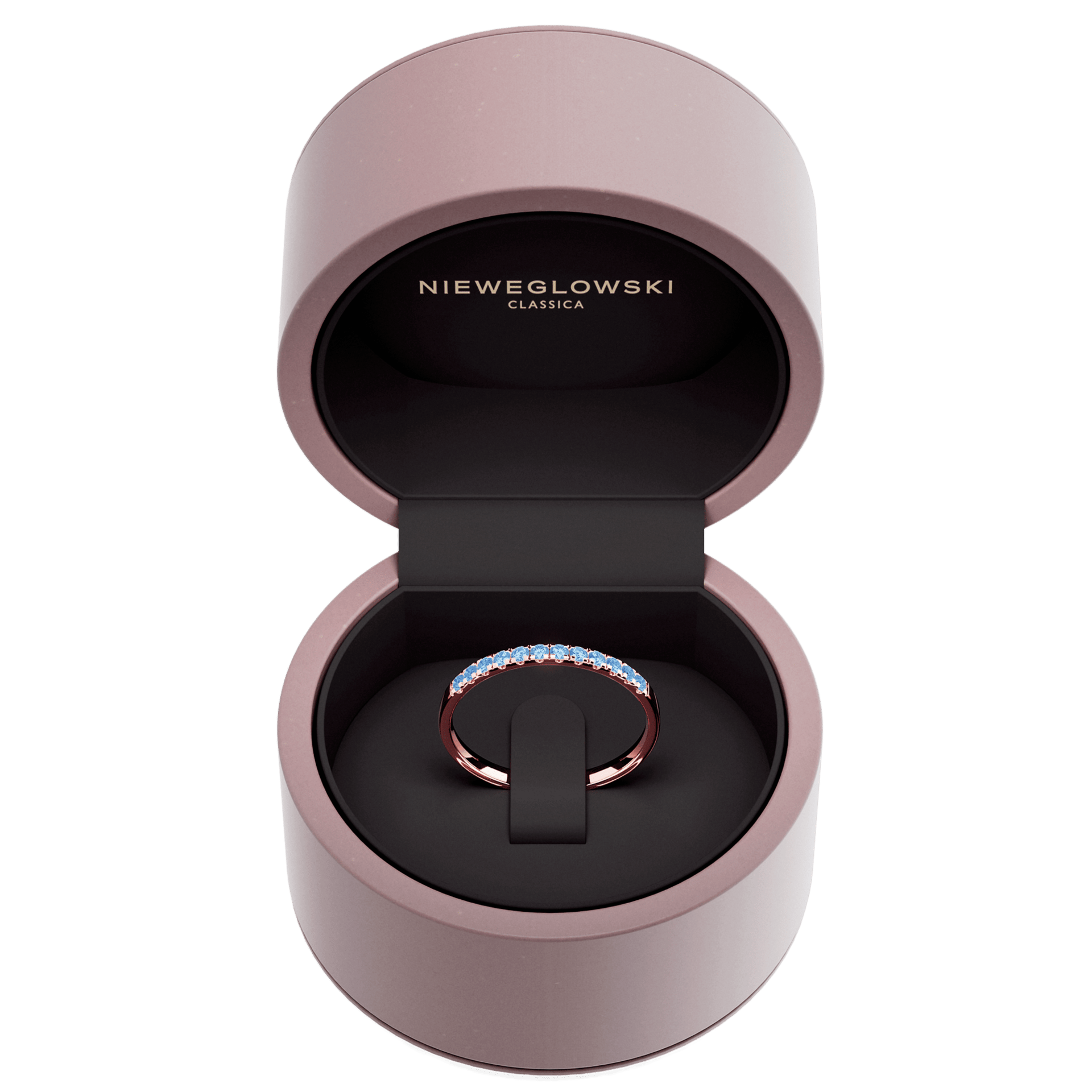 Dostawka rosie rozowe zloto diament lab niebieski 1 5mm 12szt 04