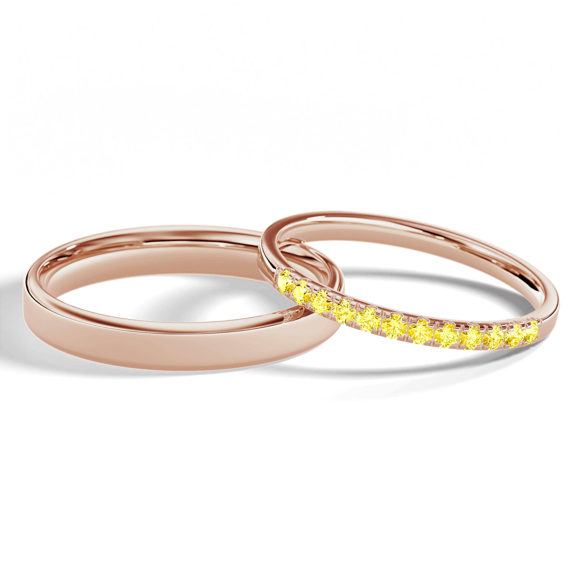 Dostawka rosie rozowe zloto diament lab zolty 1 5mm 12szt 05