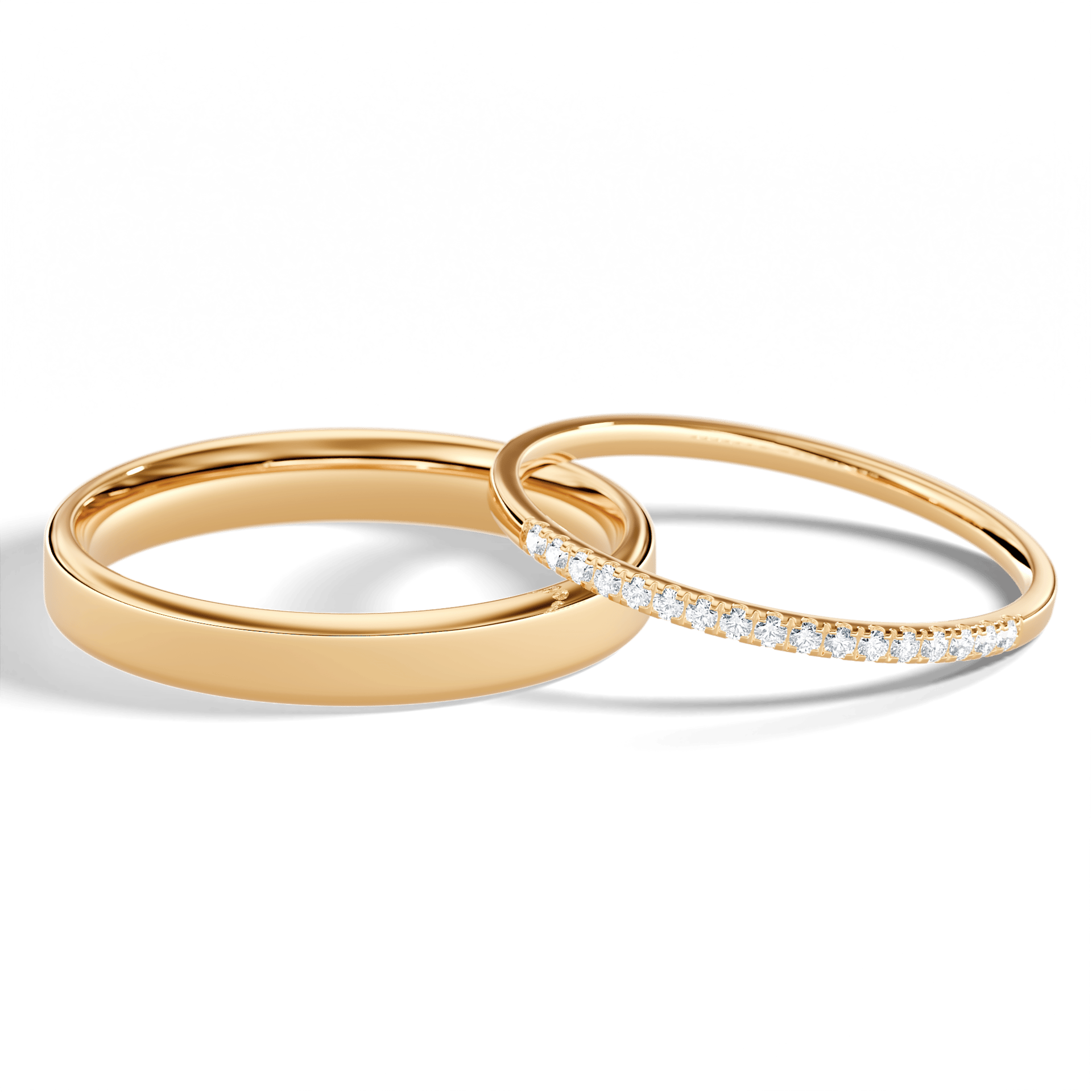 Dostawka rosie zolte zloto diament 1mm 17szt 05