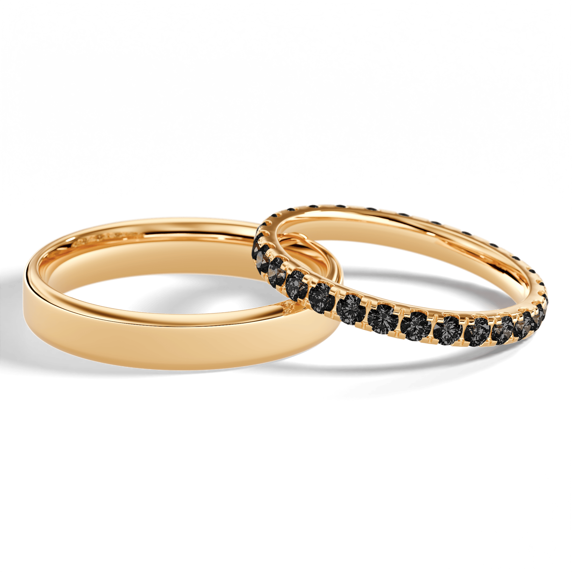 Dostawka rosie zolte zloto diament lab czarny 2mm 27szt 05