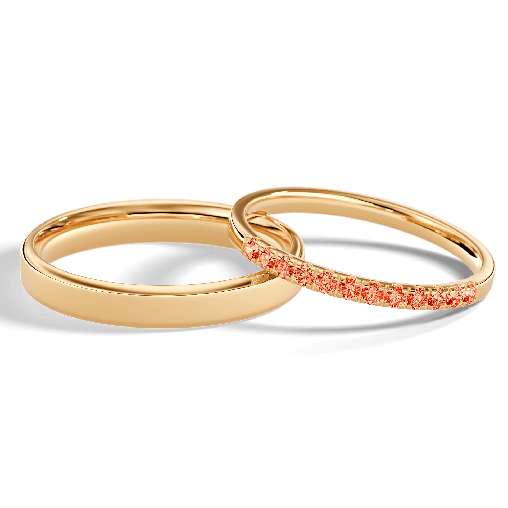 Dostawka rosie zolte zloto diament lab czerwony 1 5mm 12szt 05