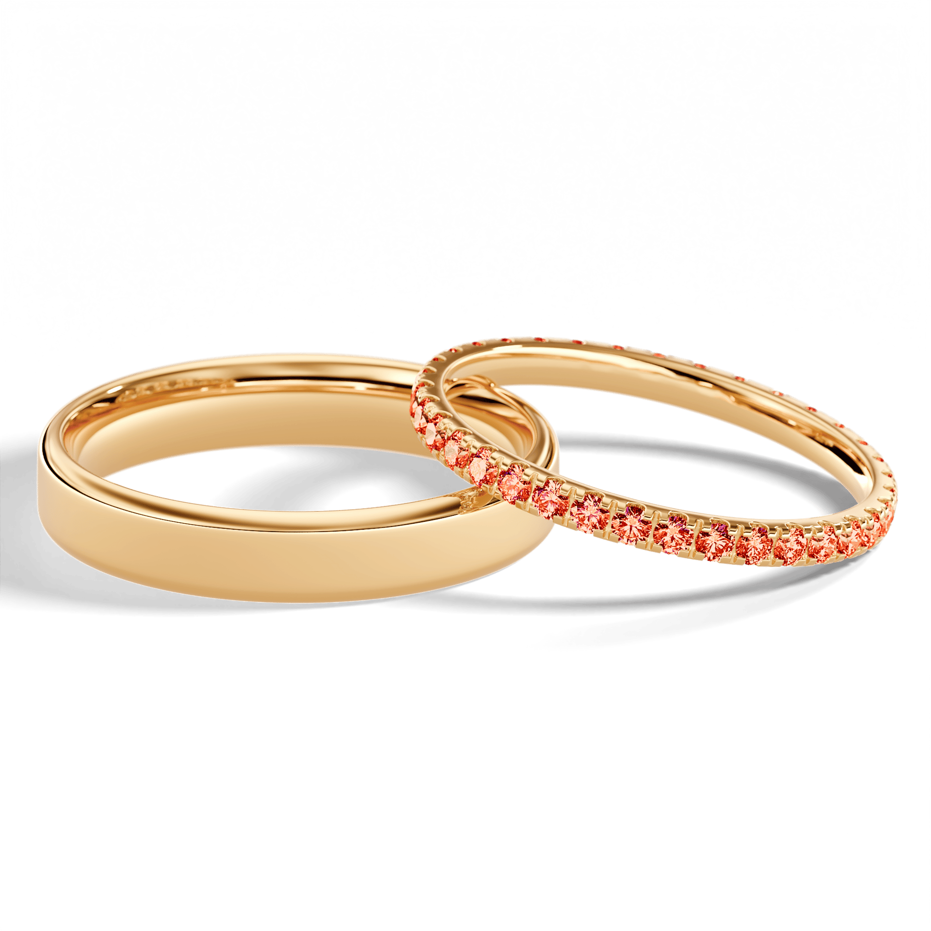 Dostawka rosie zolte zloto diament lab czerwony 1 5mm 35szt 05