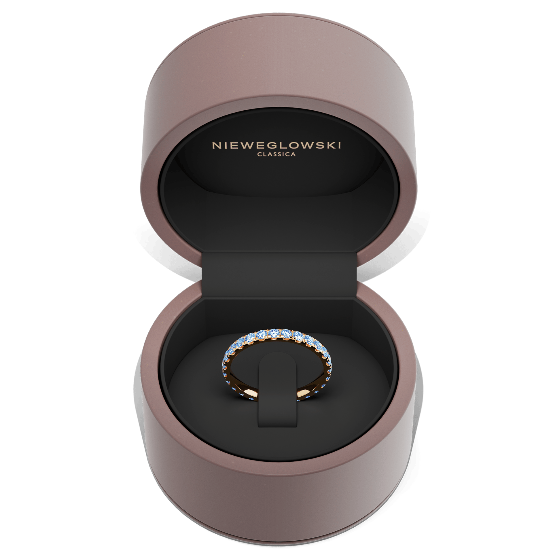 Dostawka rosie zolte zloto diament lab niebieski 2mm 27szt 04