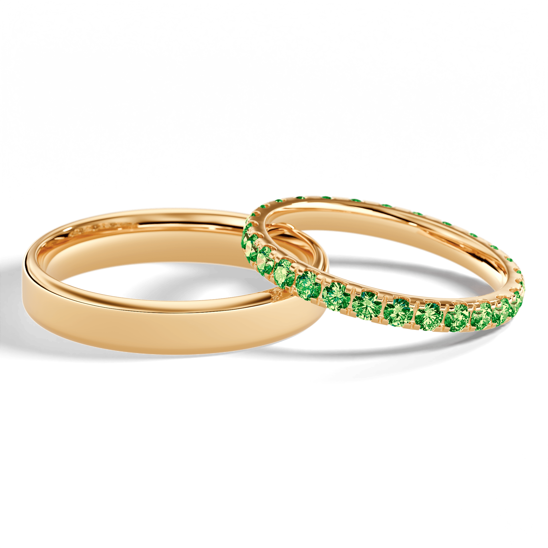 Dostawka rosie zolte zloto diament lab zielony ciemny 2mm 27szt 05