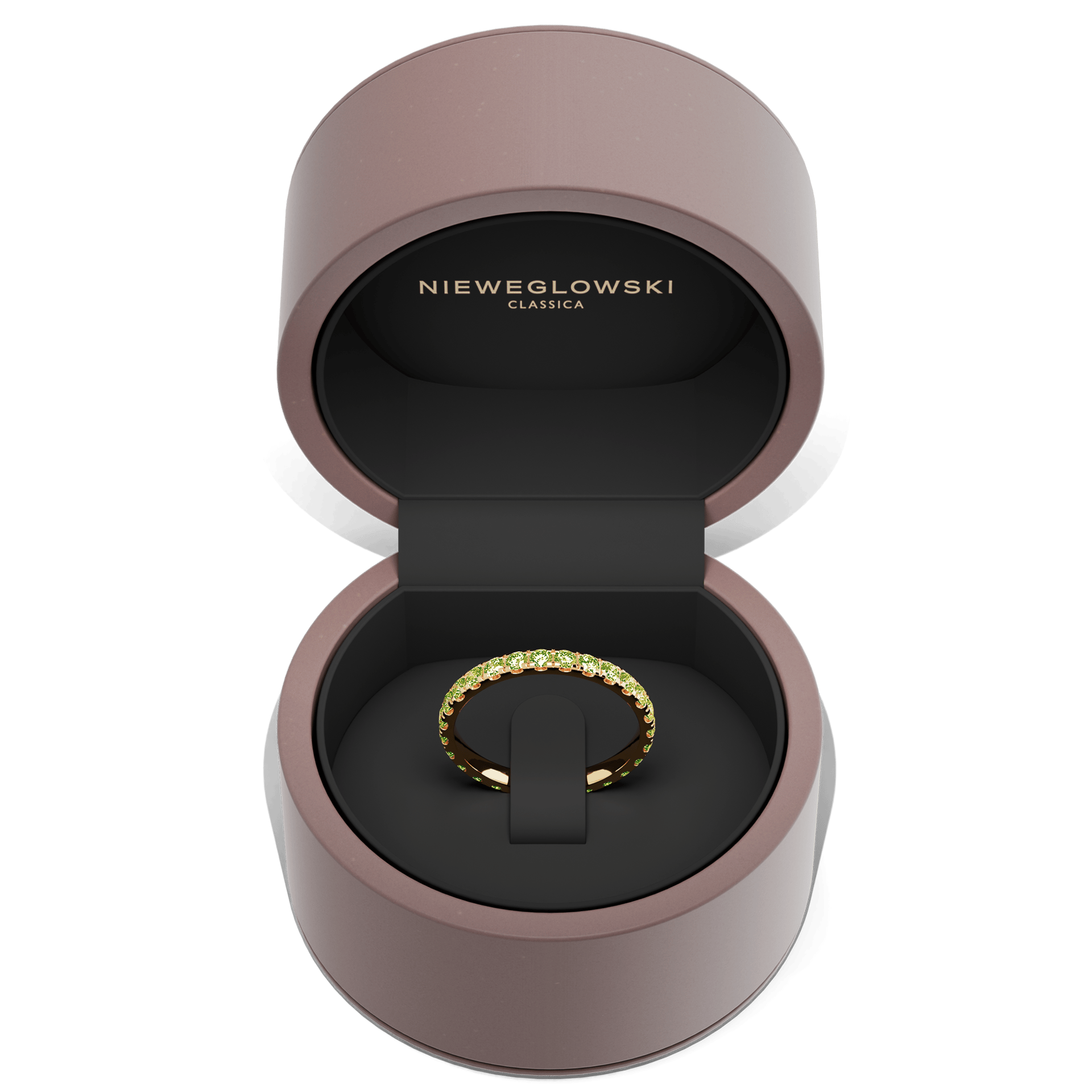 Dostawka rosie zolte zloto diament lab zielony jasny 2mm 27szt 04