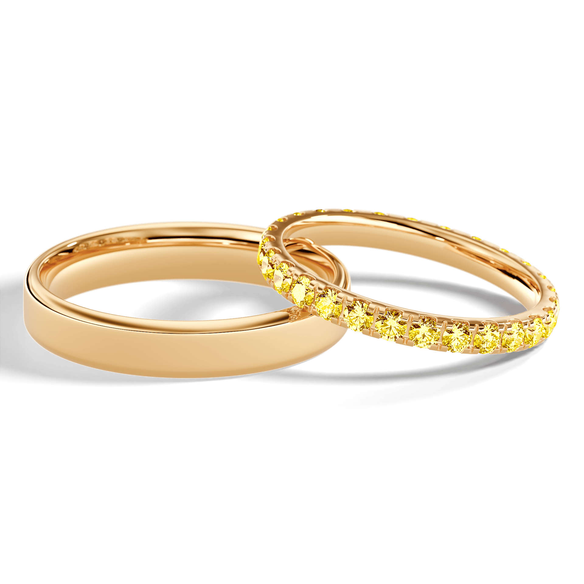 Dostawka rosie zolte zloto diament lab zolty 2mm 27szt 05