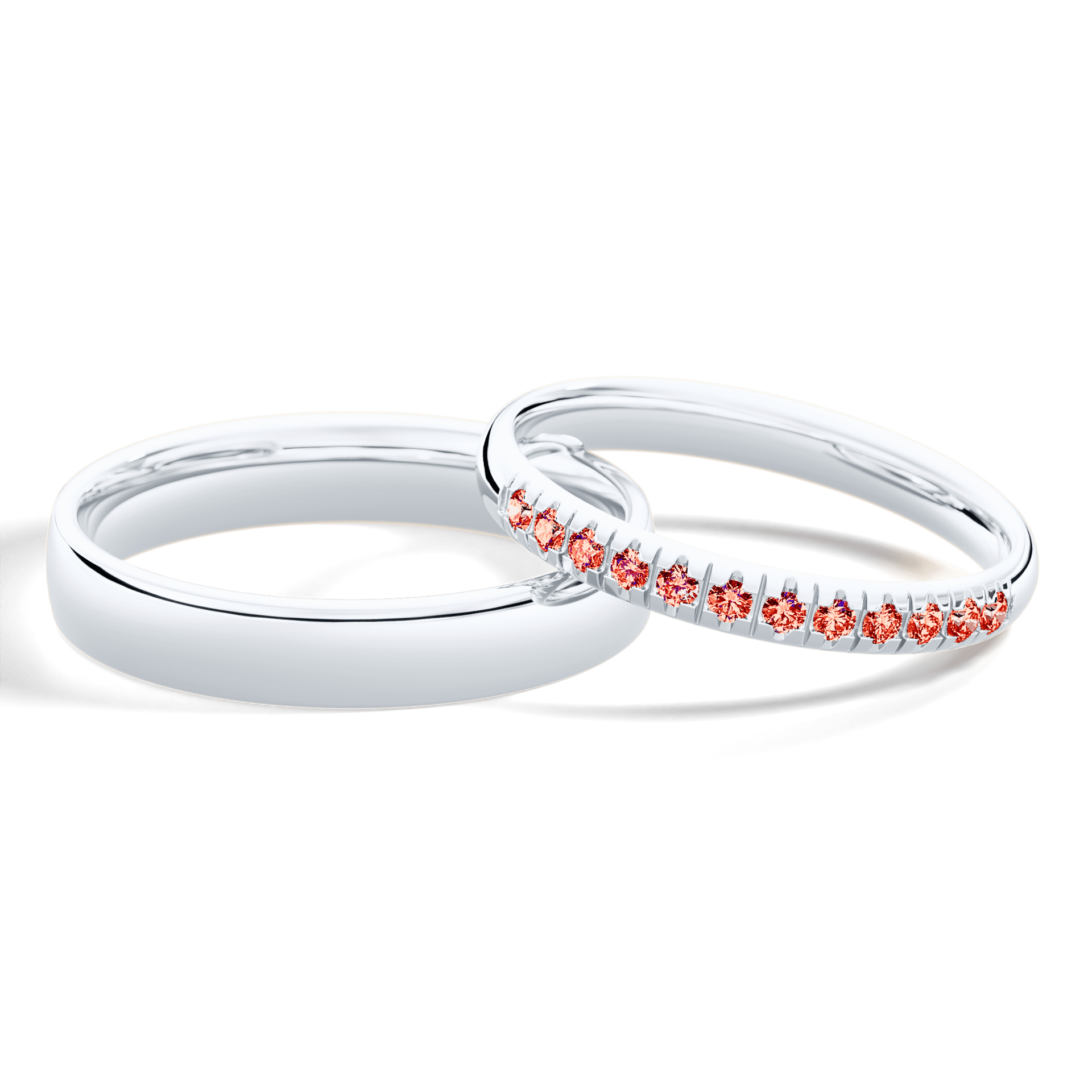 Dostawka sunshine biale zloto diament lab czerwony 12szt 04