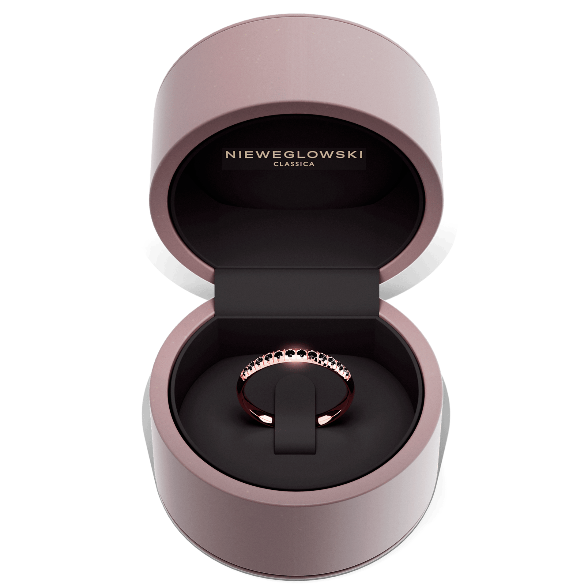 Dostawka sunshine rozowe zloto diament lab czarny 12szt 05