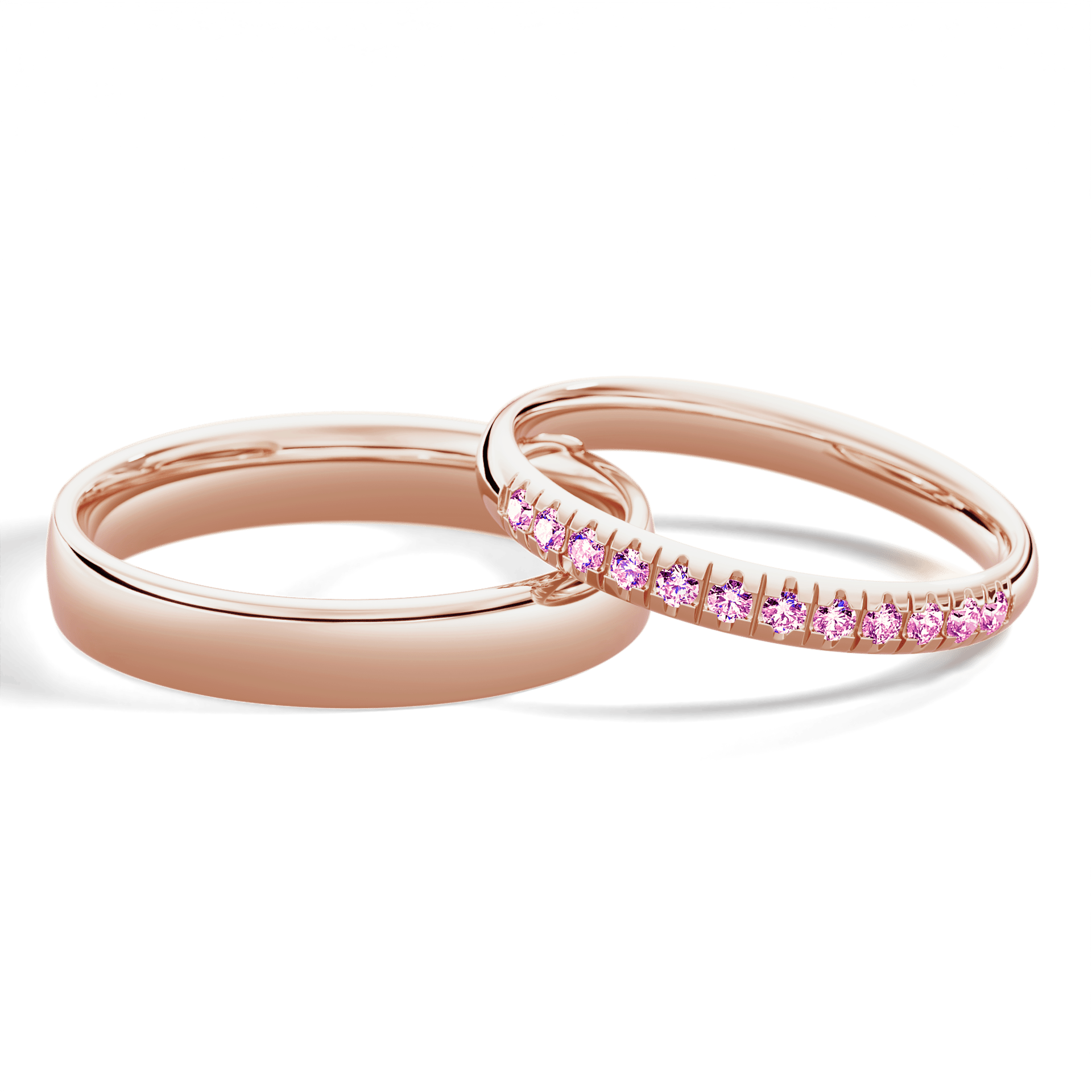 Dostawka sunshine rozowe zloto diament lab rozowy 12szt 04