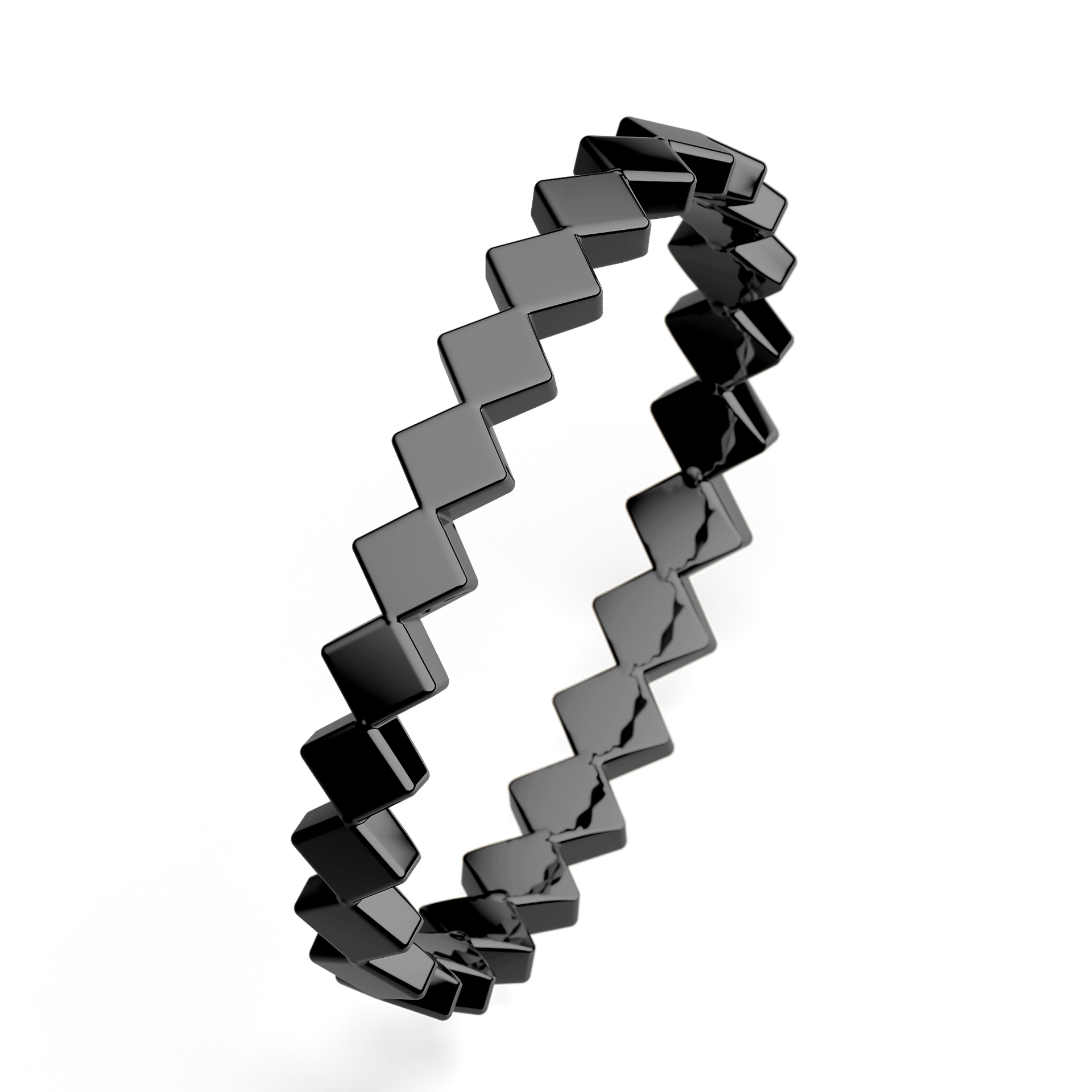 Dostawka squere  z czarnego złota 2,5mm