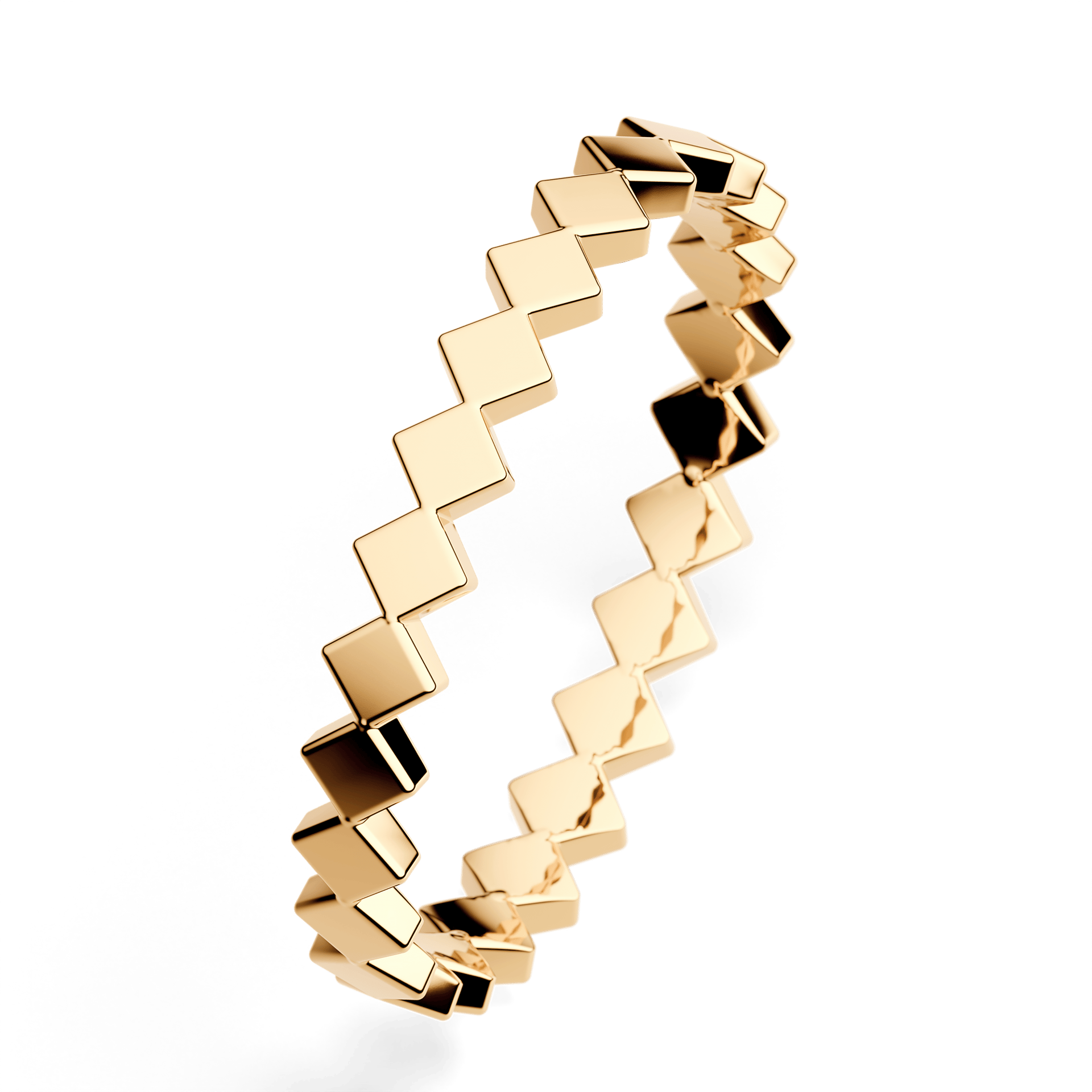 Dostawka squere  z żółtego złota 2,5mm