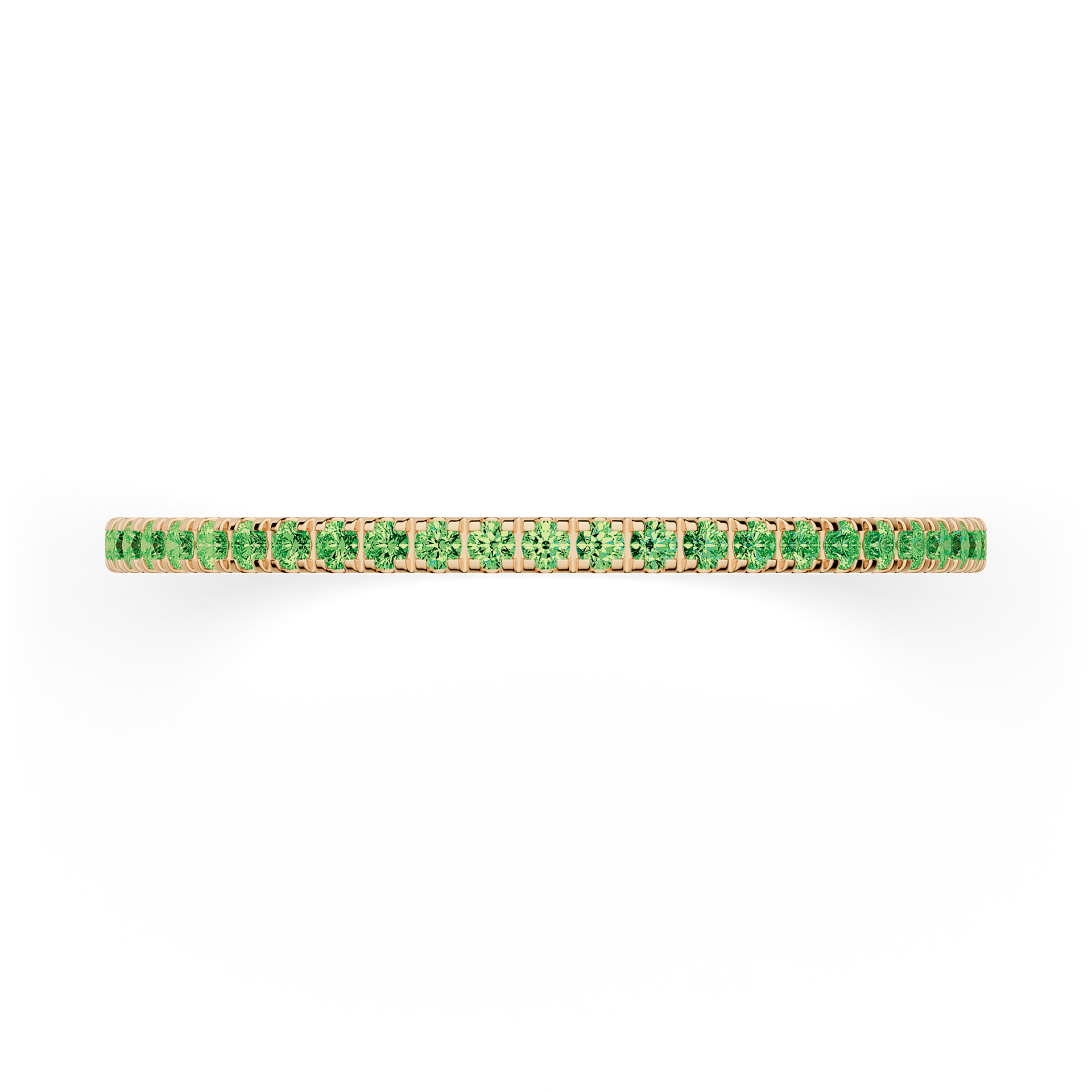 Obraczka z diamentami rosie zolte zloto diament lab zielony ciemny 1mm 50szt 03