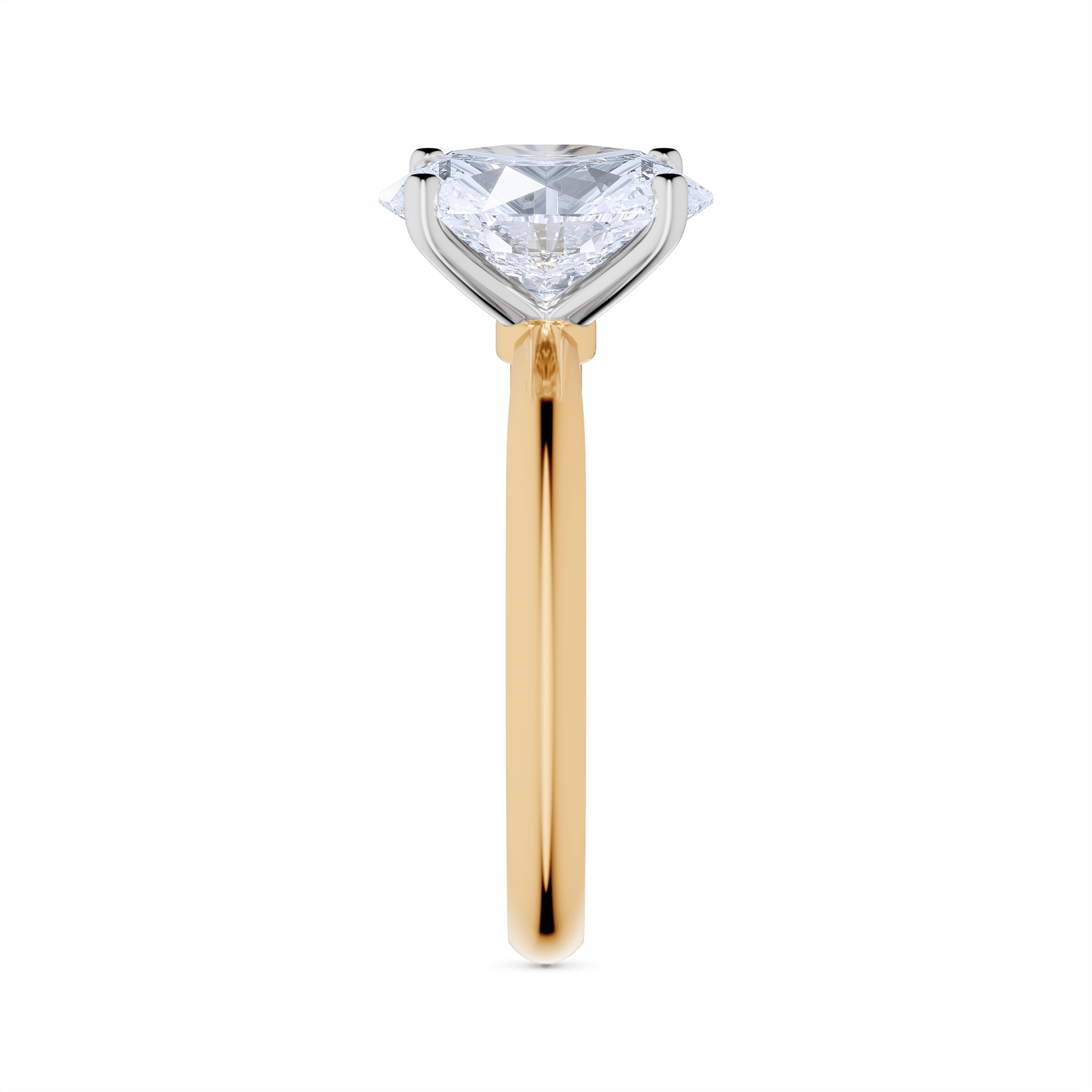 Pierscionek zareczynowy my lady zolte zloto diament lab 1 50ct 4