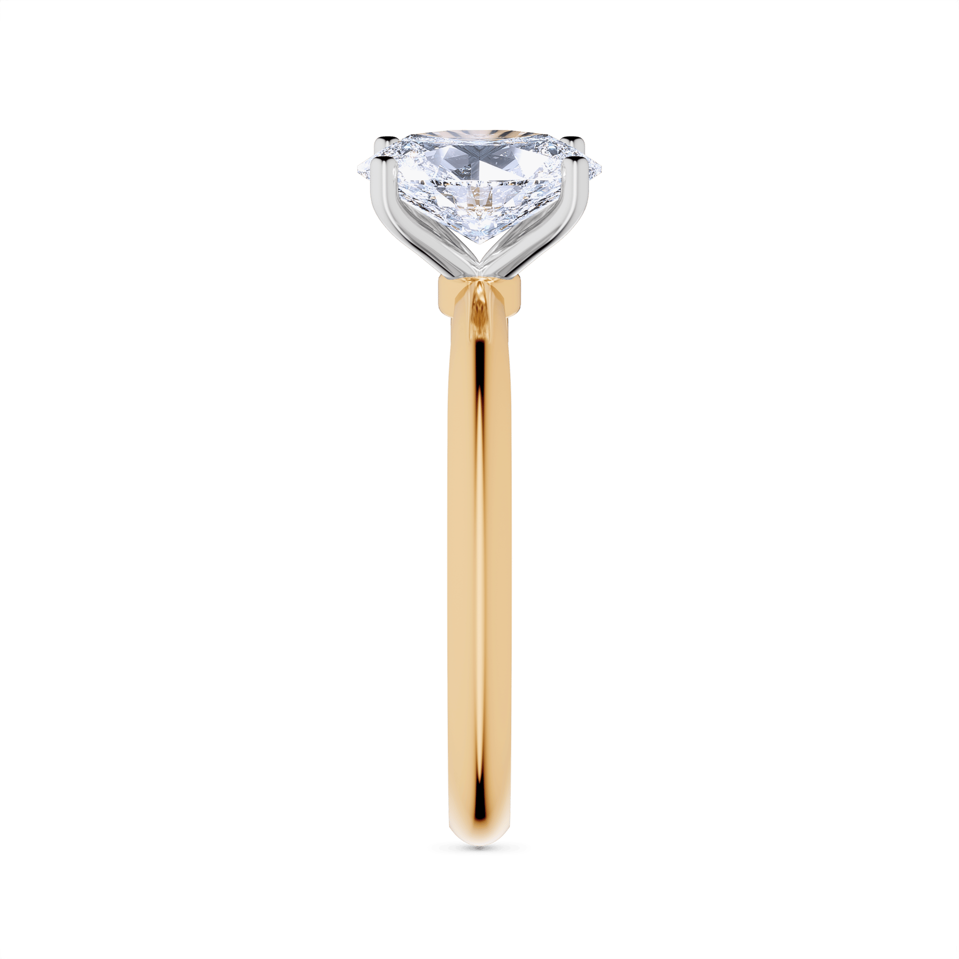 Pierscionek zareczynowy my oval2 zolte zloto diament lab 1 00ct 4