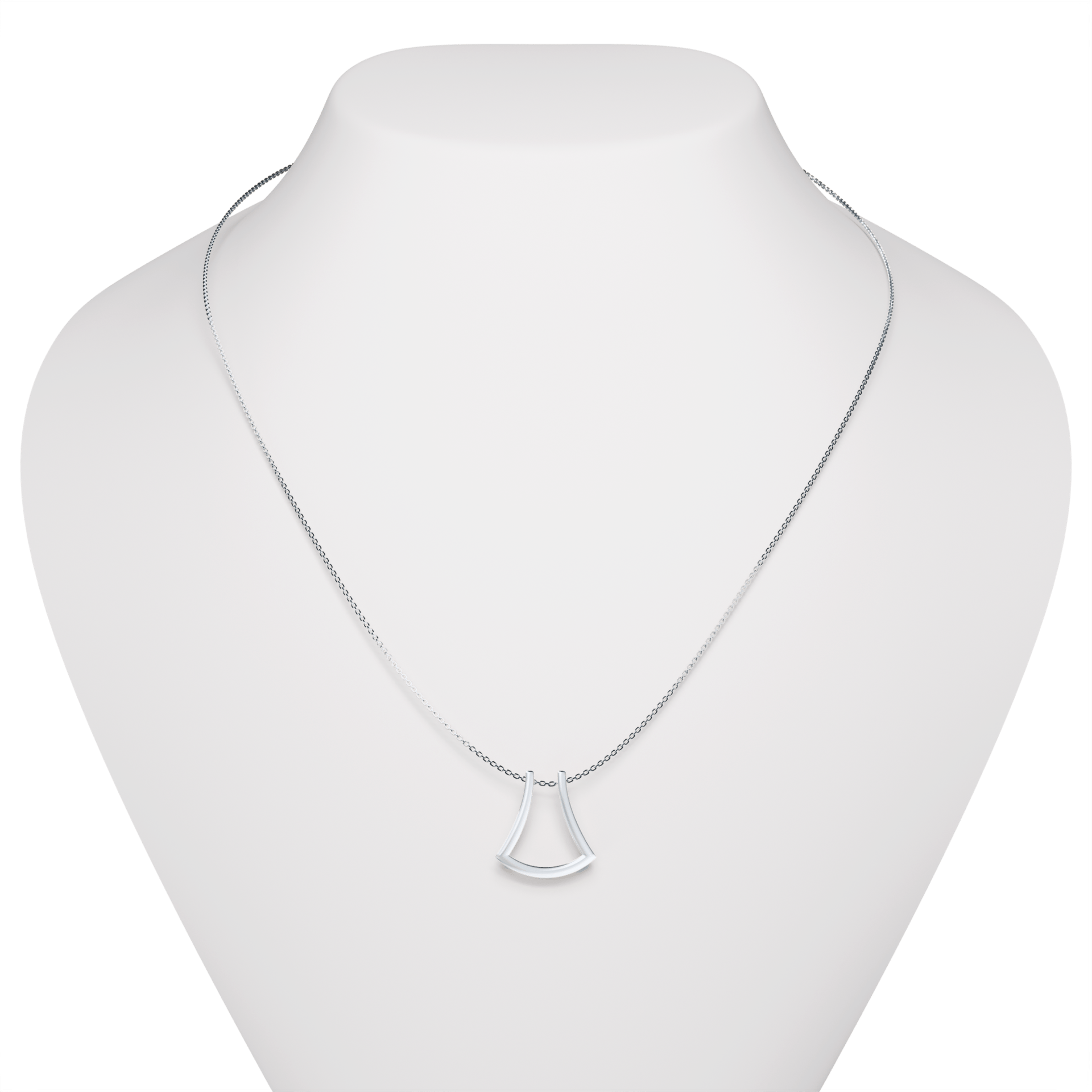 Zawieszka active ring biale zloto m1 004