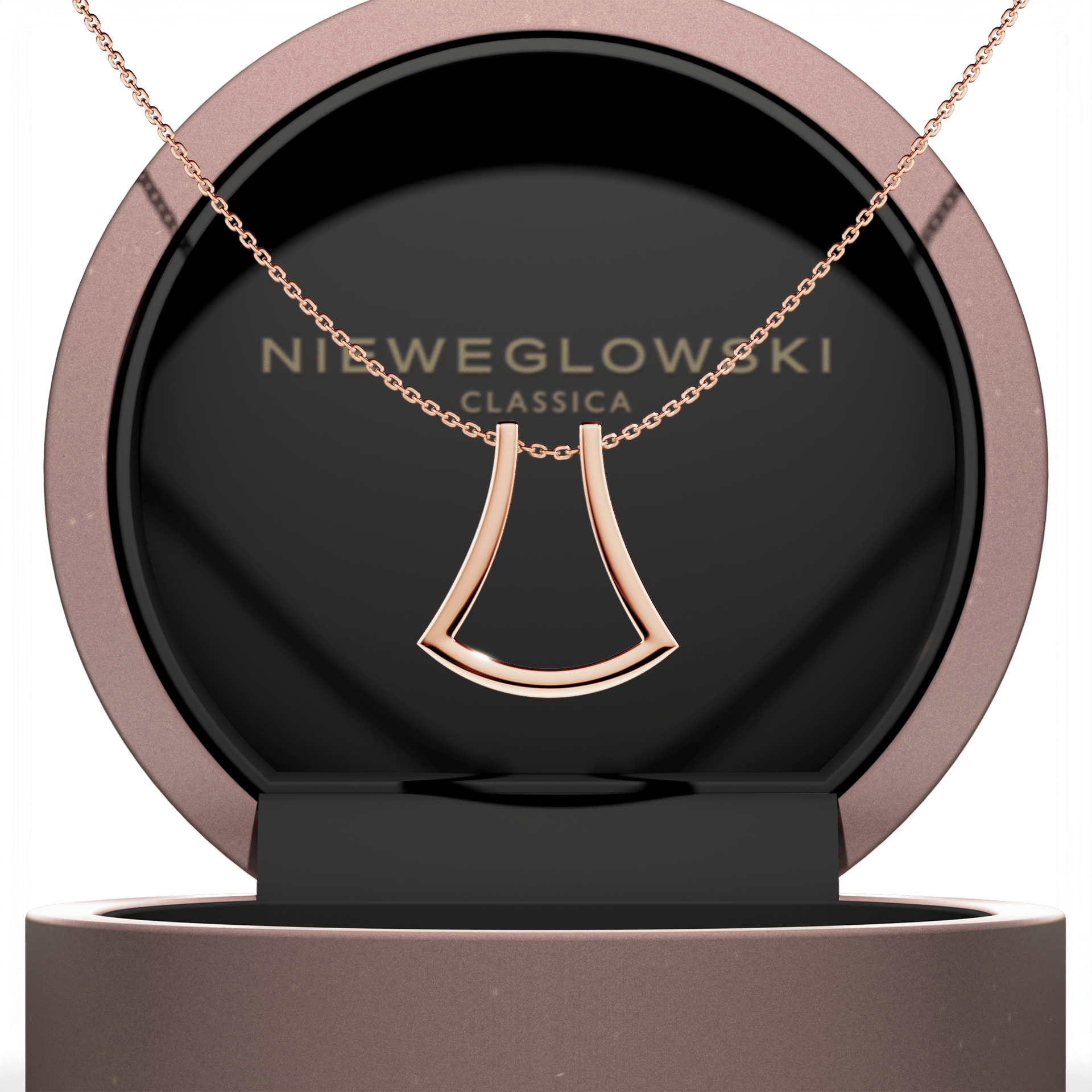 Zawieszka active ring rozowe zloto m1 07