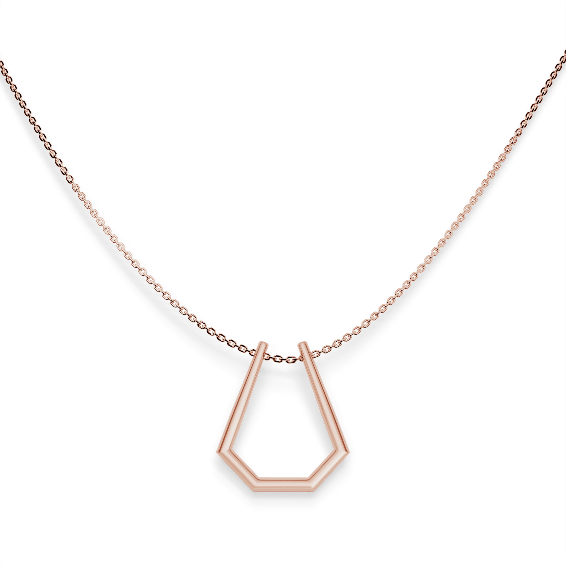 Active Ring z łańcuszkiem 2srebro różowe