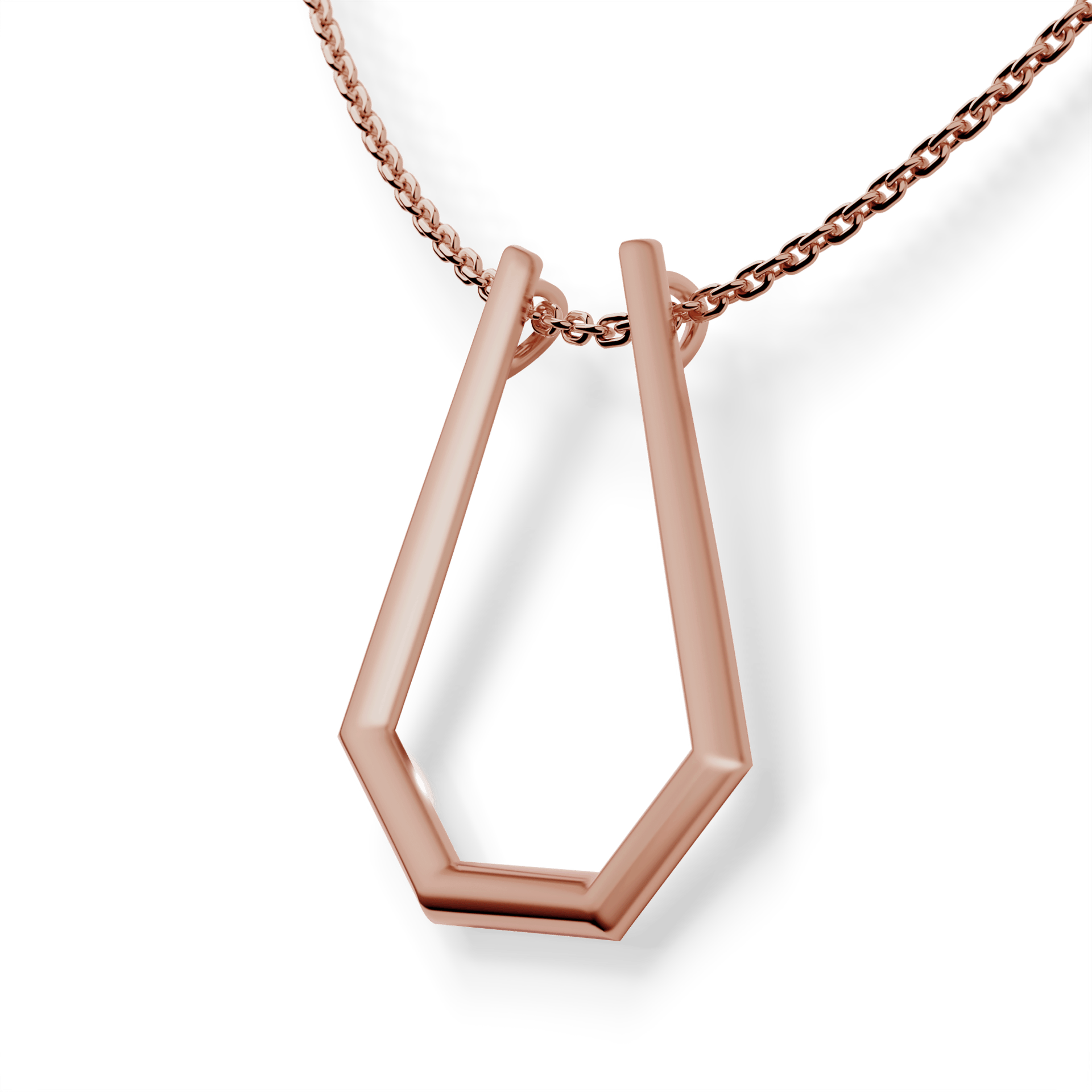 Active Ring z łańcuszkiem 2srebro różowe