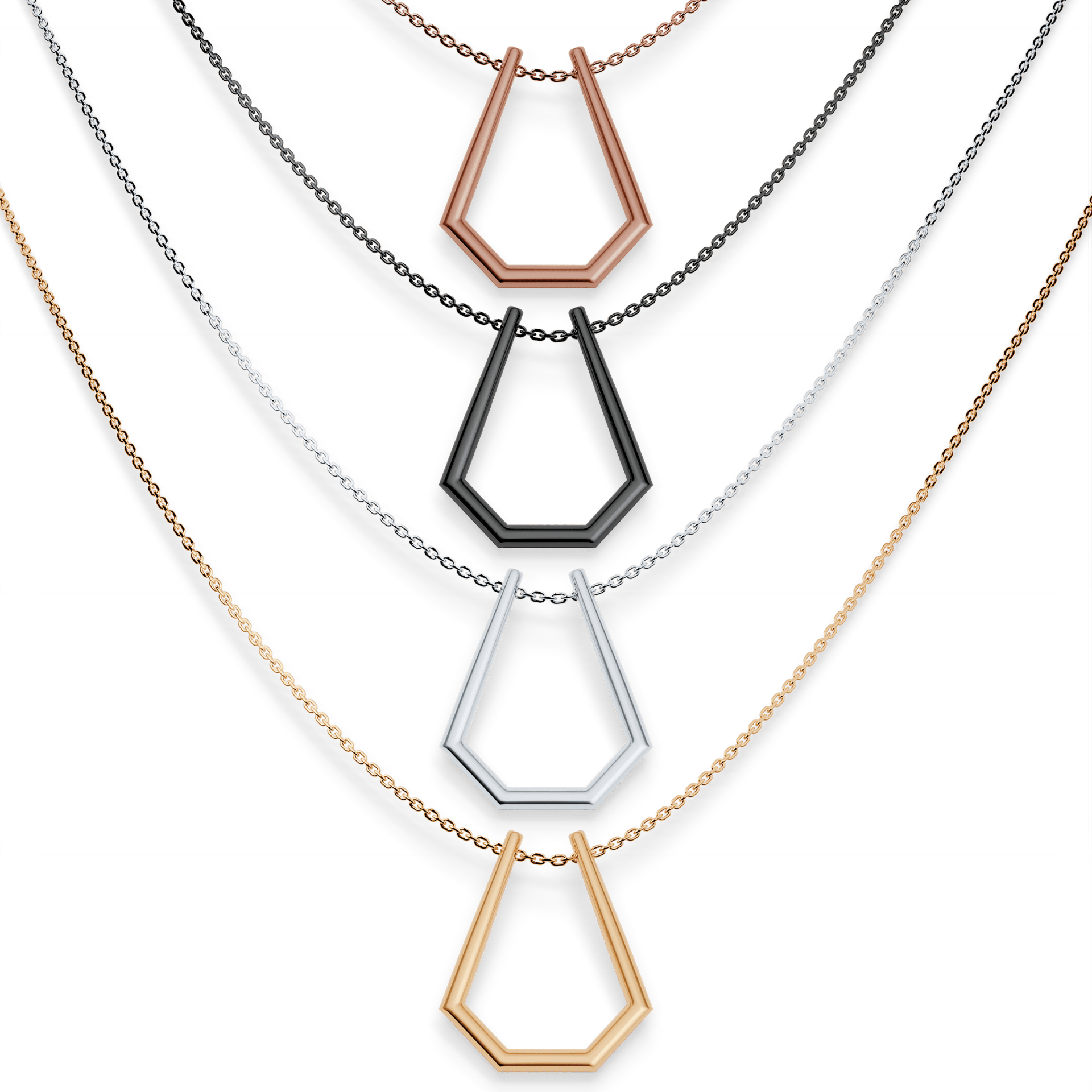 Zawieszka active ring rozowe zloto m3 06